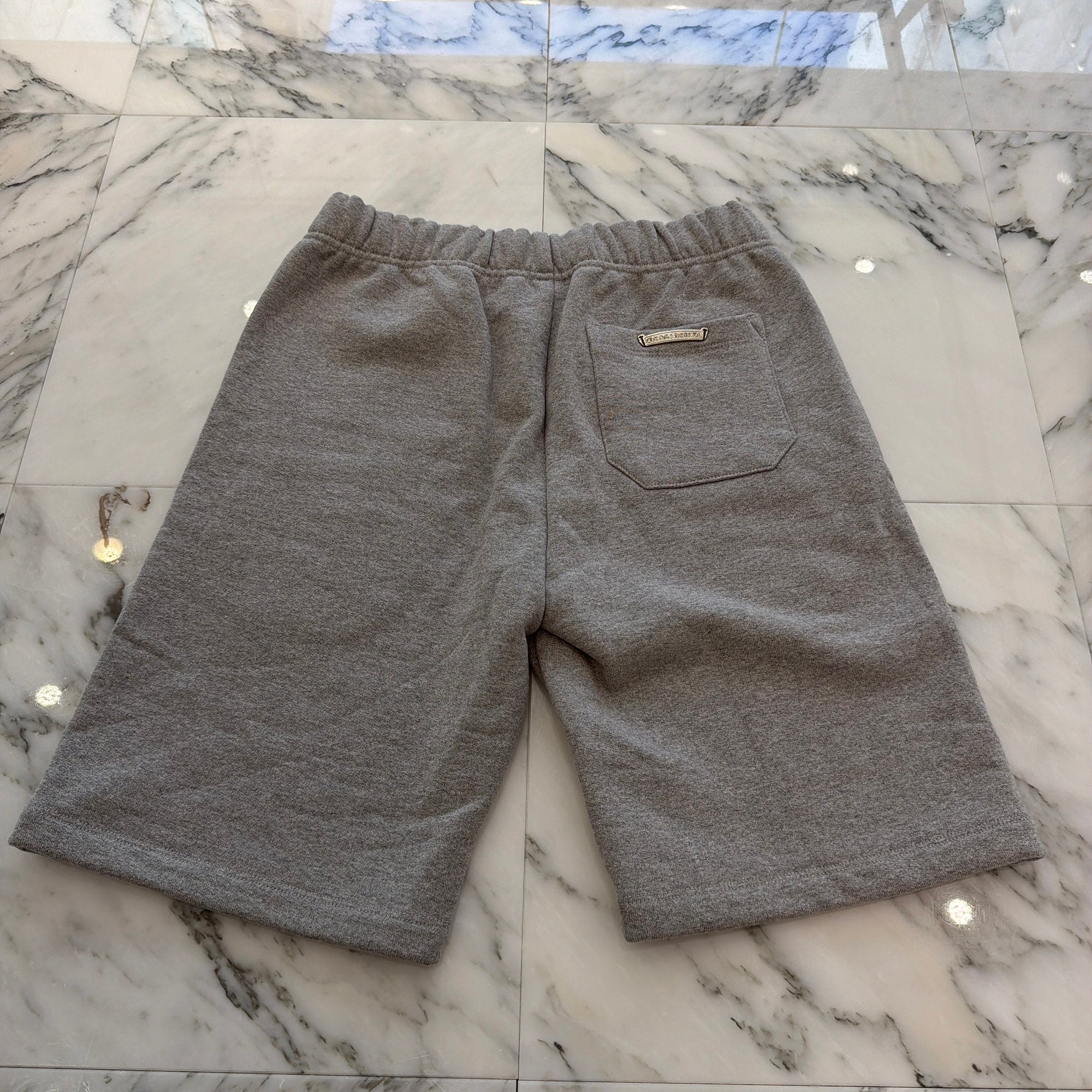 CHROME HEARTS Y NOT 3 Cemetery Cross Patch Sweat Shorts Size M クロムハーツ ワイノット 3 セメタリー クロスパッチ スウェットショーツ サイズM