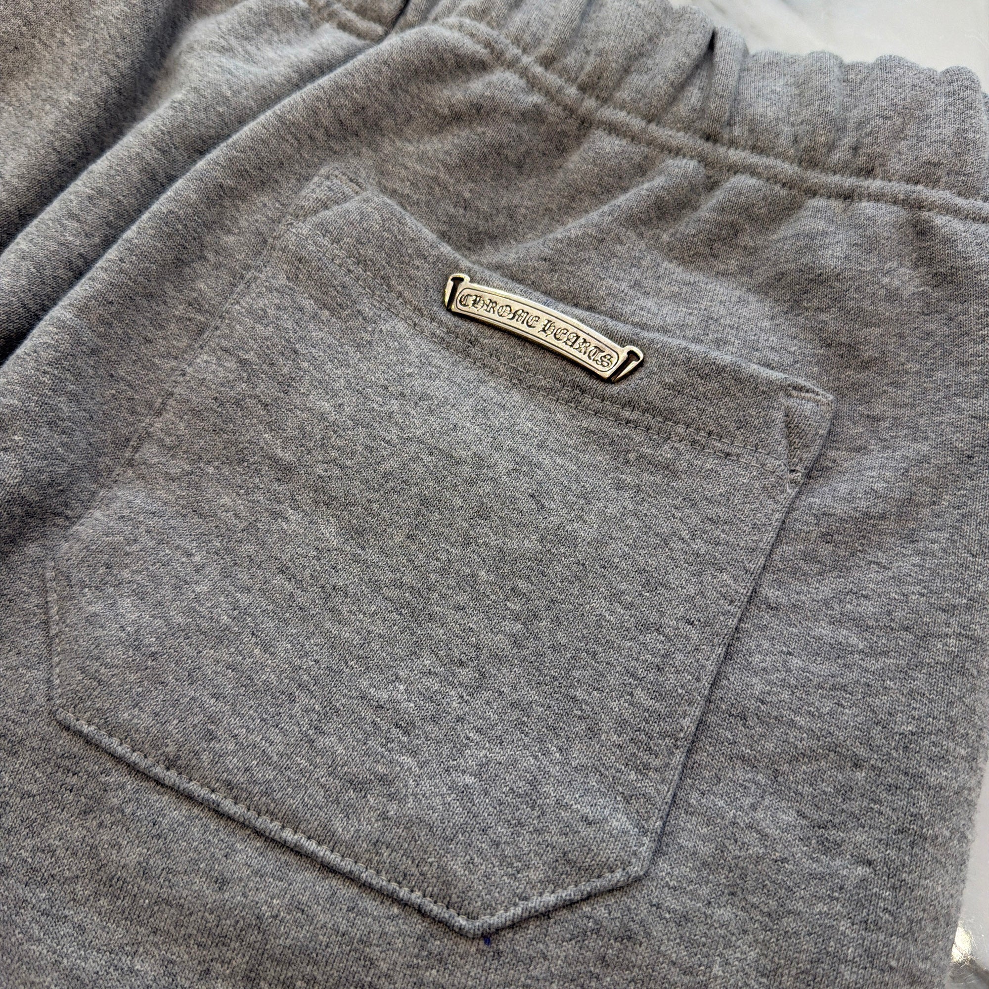 CHROME HEARTS Y NOT 3 Cemetery Cross Patch Sweat Shorts Size M クロムハーツ ワイノット 3 セメタリー クロスパッチ スウェットショーツ サイズM