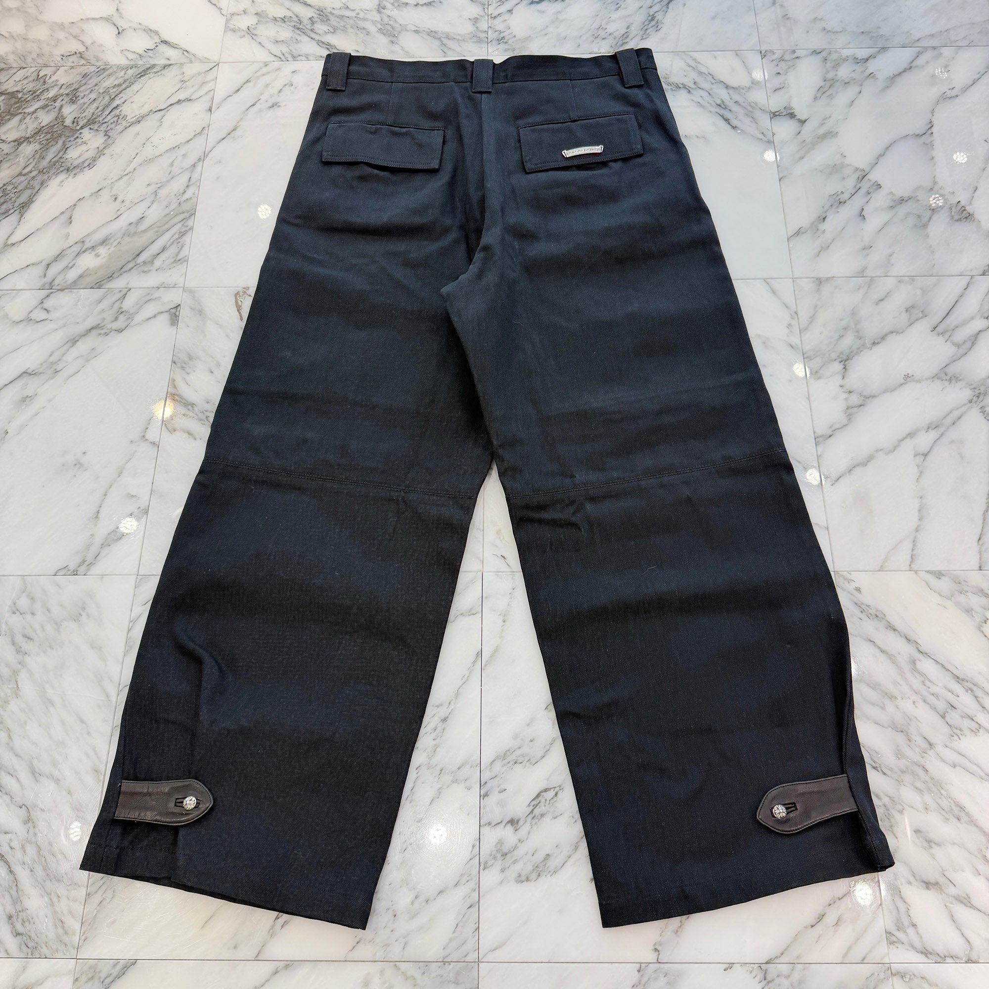 CHROME HEARTS KS FIT Cross Ball Button Denim Pants Size 36 クロム