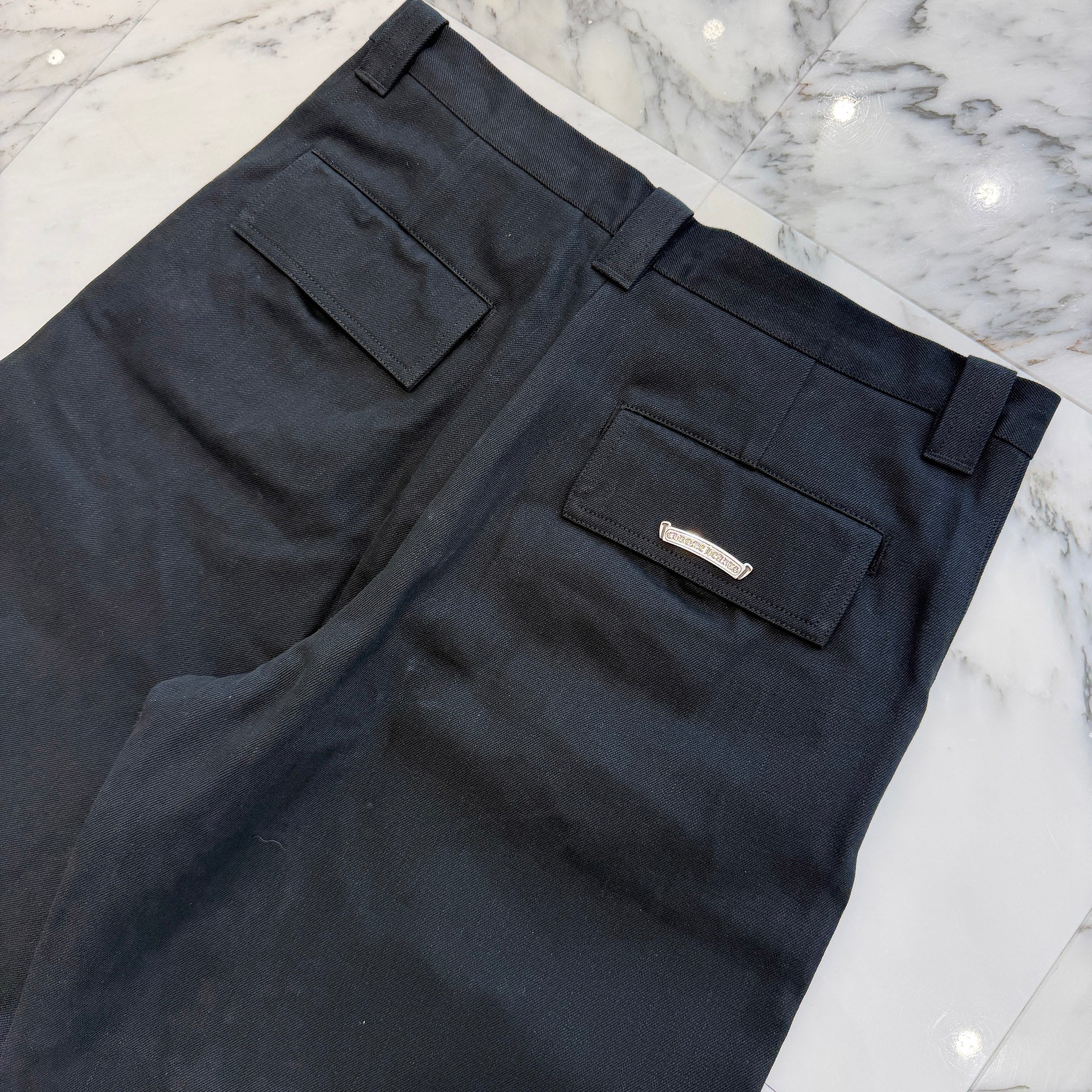 CHROME HEARTS KS FIT Cross Ball Button Denim Pants Size 36 クロムハーツ KSフィット クロスボールボタン デニムパンツ サイズ36