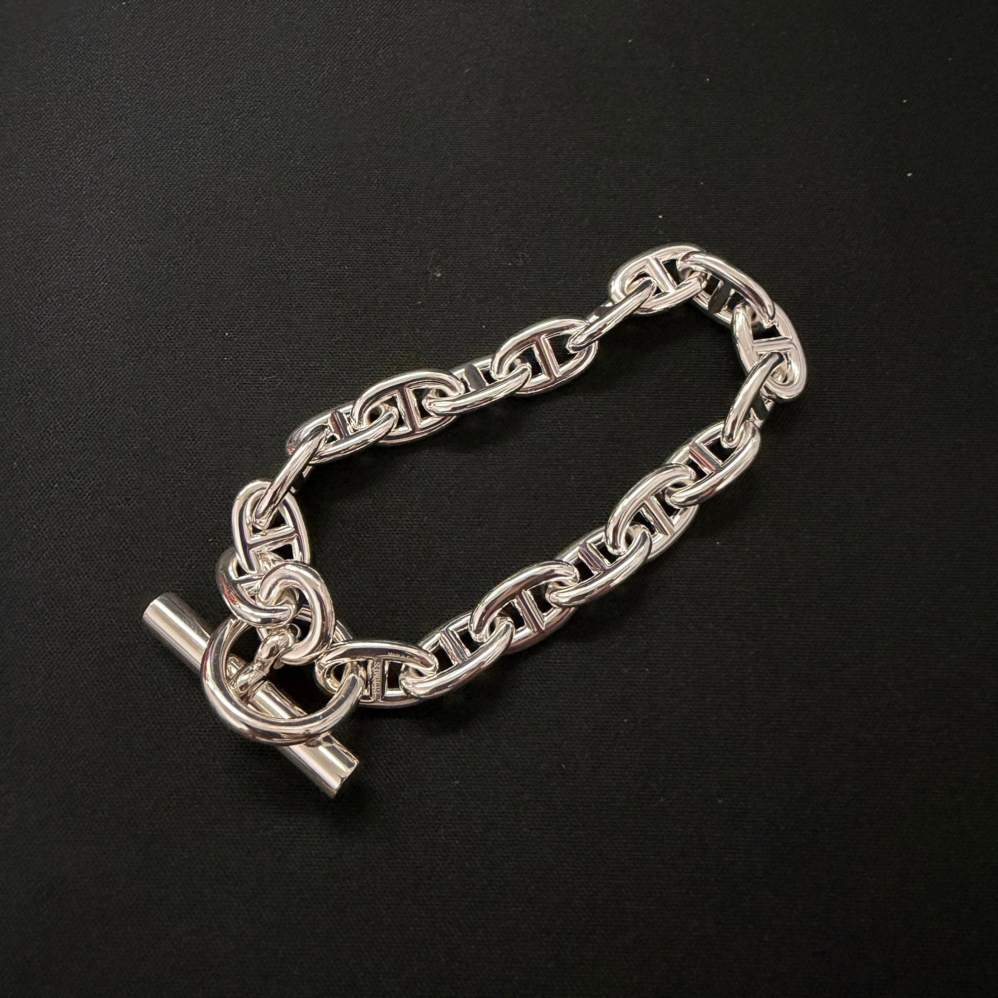HERMES Chaine d'Ancre MM 18 エルメス シェーヌダンクル MM 18コマ