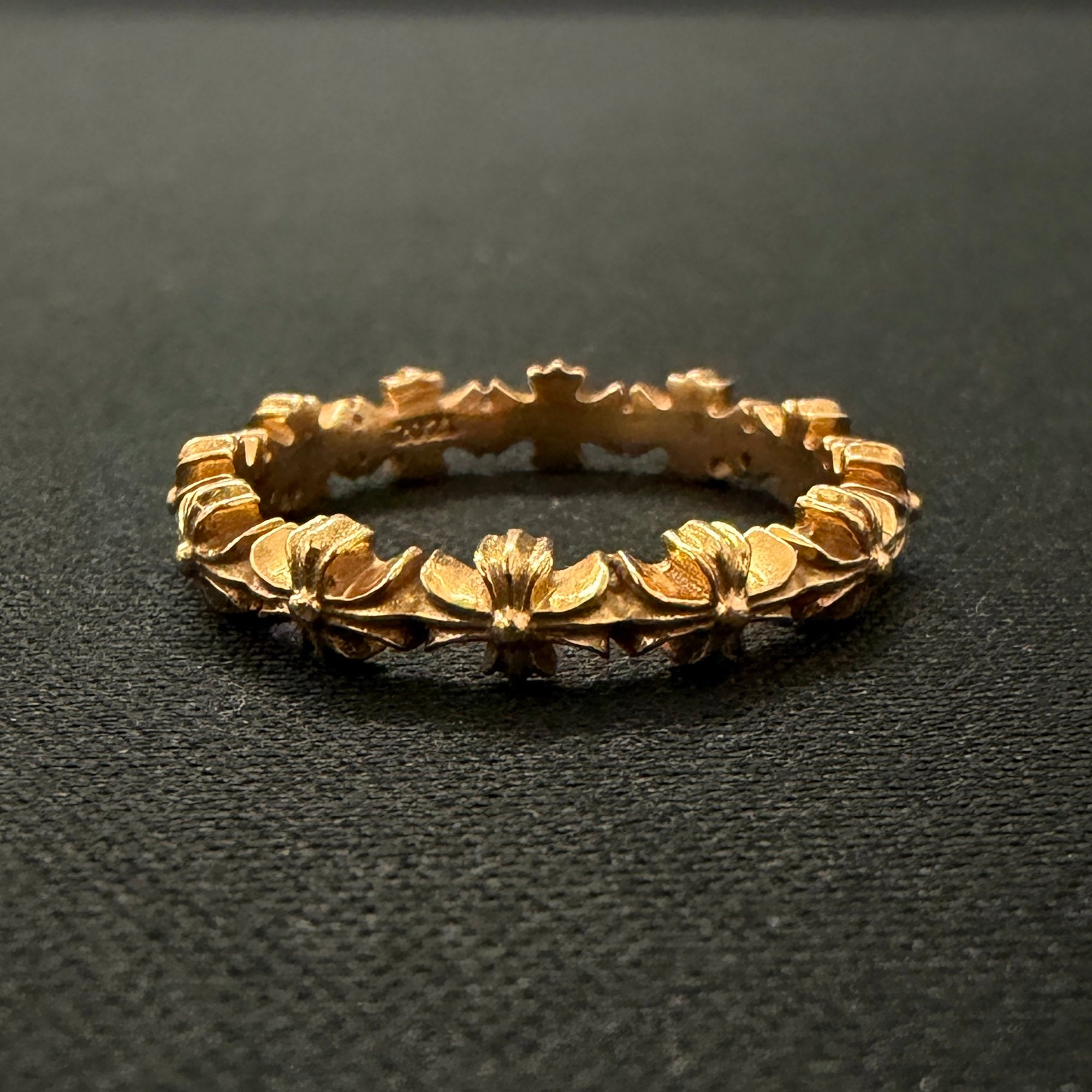CHROME HEARTS 22K Tiny E CH Plus Ring Size 14号 クロムハーツ 22K タイニーE CHプラス リング サイズ14号