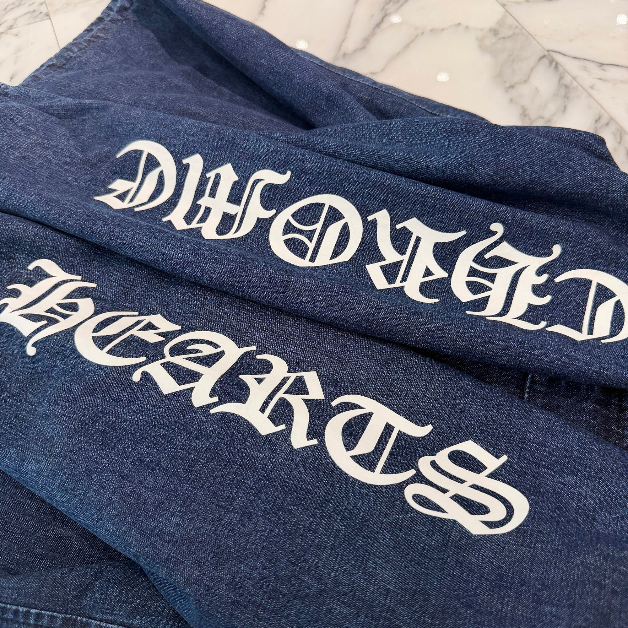 CHROME HEARTS WORK'N SHIRT GARAGE WASH DENIM JACKET Size L クロムハーツ ウォーキン シャツ ガレージ ウォッシュ デニムジャケット サイズL