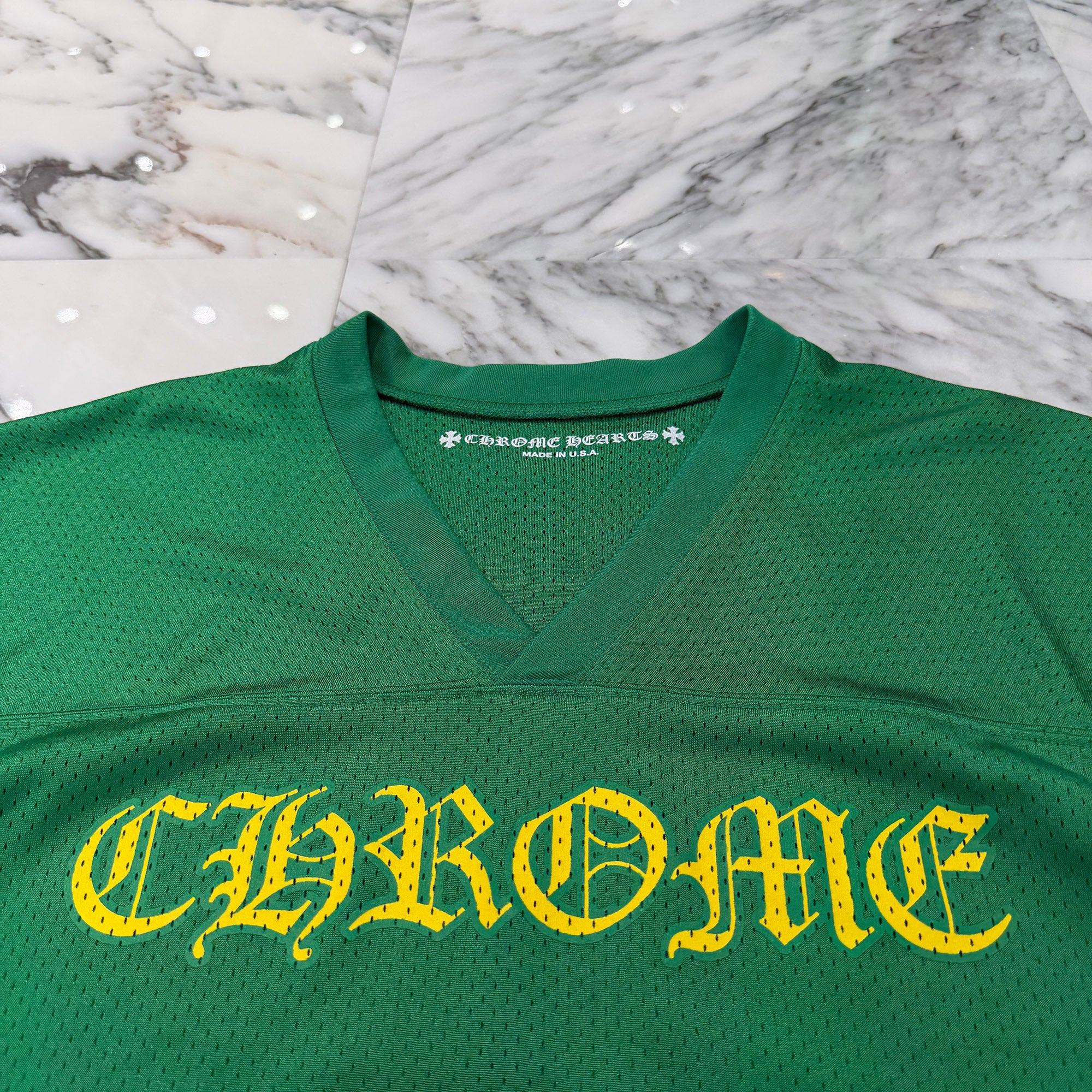 CHROME HEARTS Mesh Warm Up Jersey Size XL クロムハーツ メッシュウォームアップジャージー サイズXL