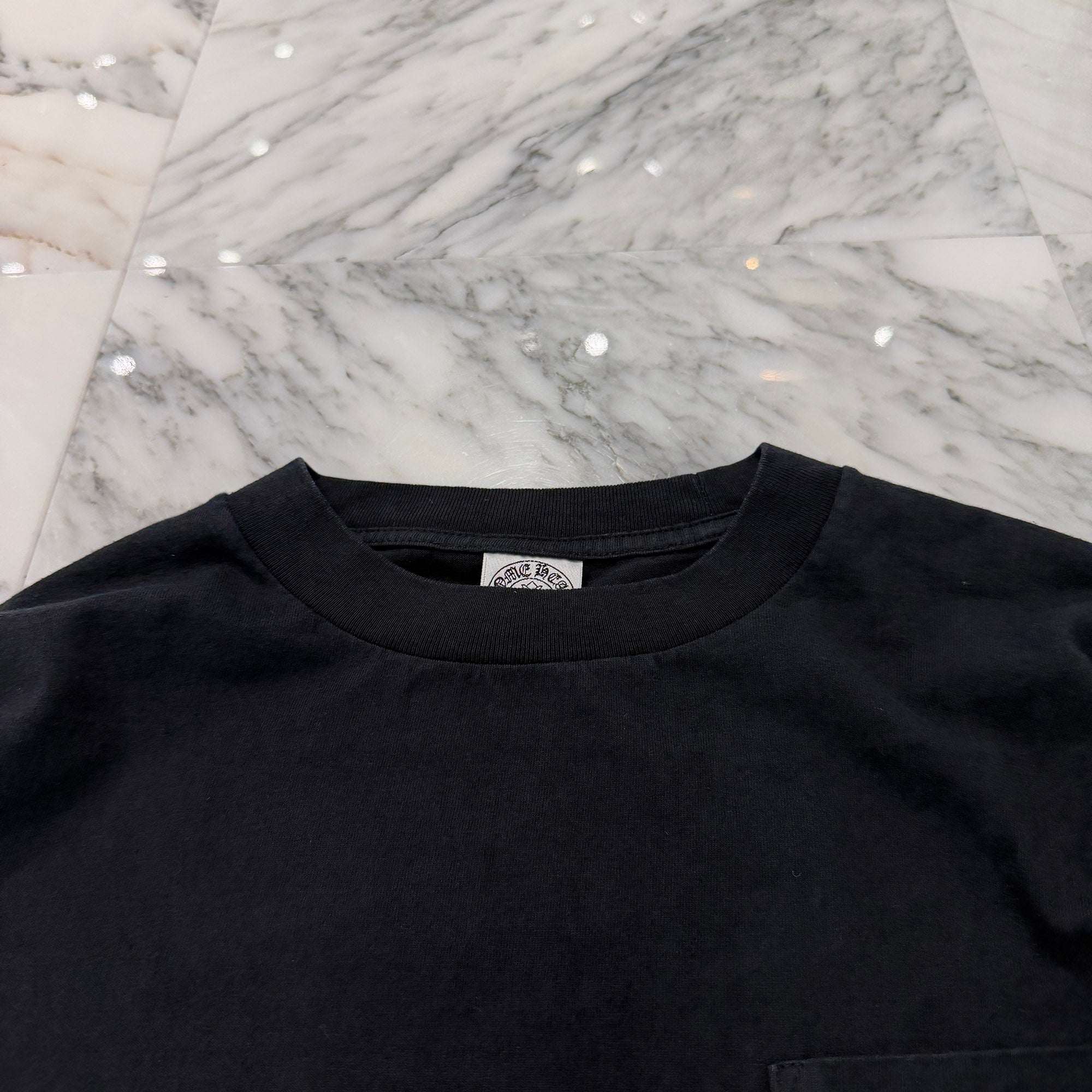 CHROME HEARTS Los Angeles Limited Back T-Bar Logo Fuck You Print Long Sleeve Tee Size S クロムハーツ ロサンゼルス限定 バックTバーロゴ ファックユー プリントロングスリーブTシャツ サイズS