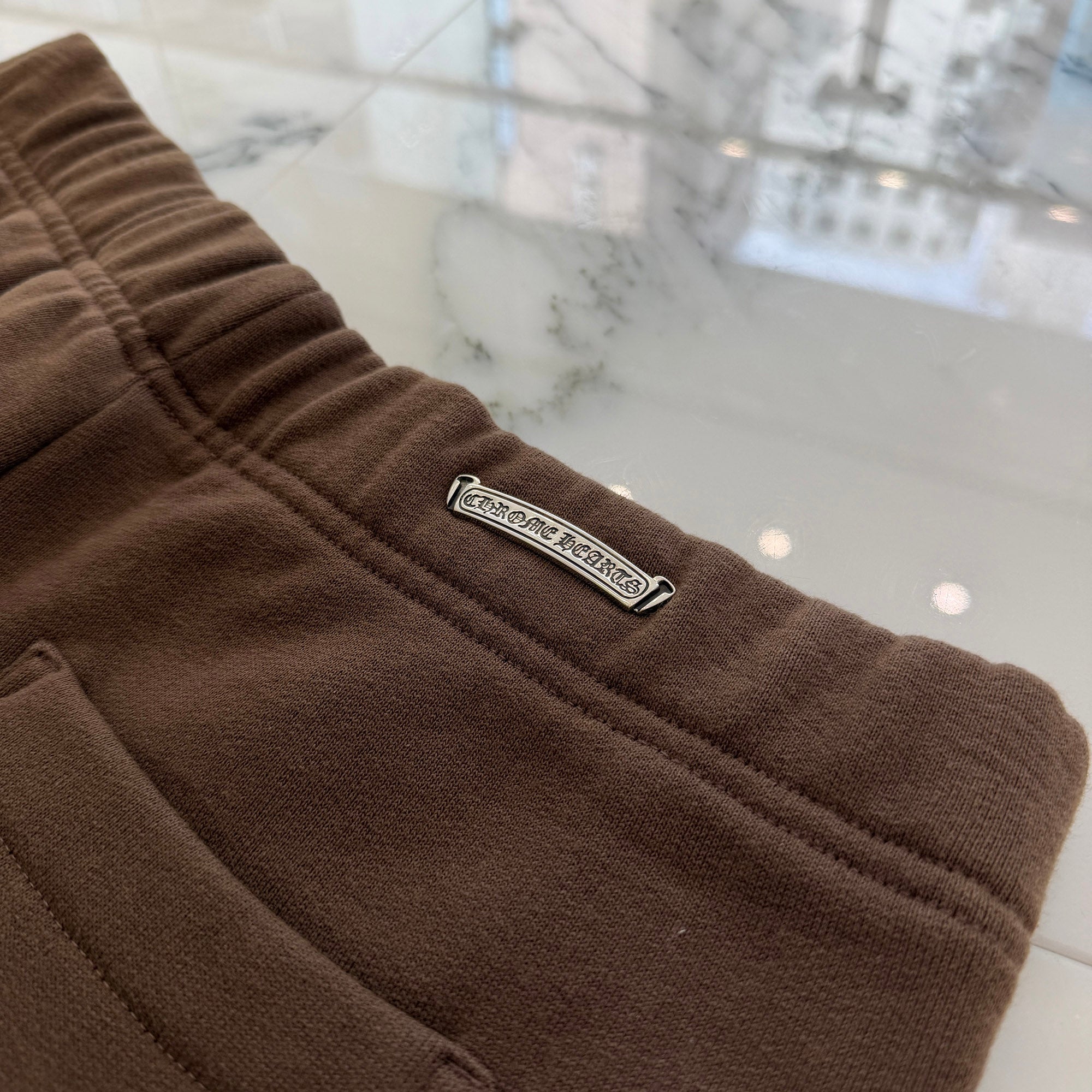 CHROME HEARTS Y NOT SLO RIDE Logo Sweat Half Pants Size S クロムハーツ ワイノット スローライド ロゴ スウェットハーフパンツ サイズS