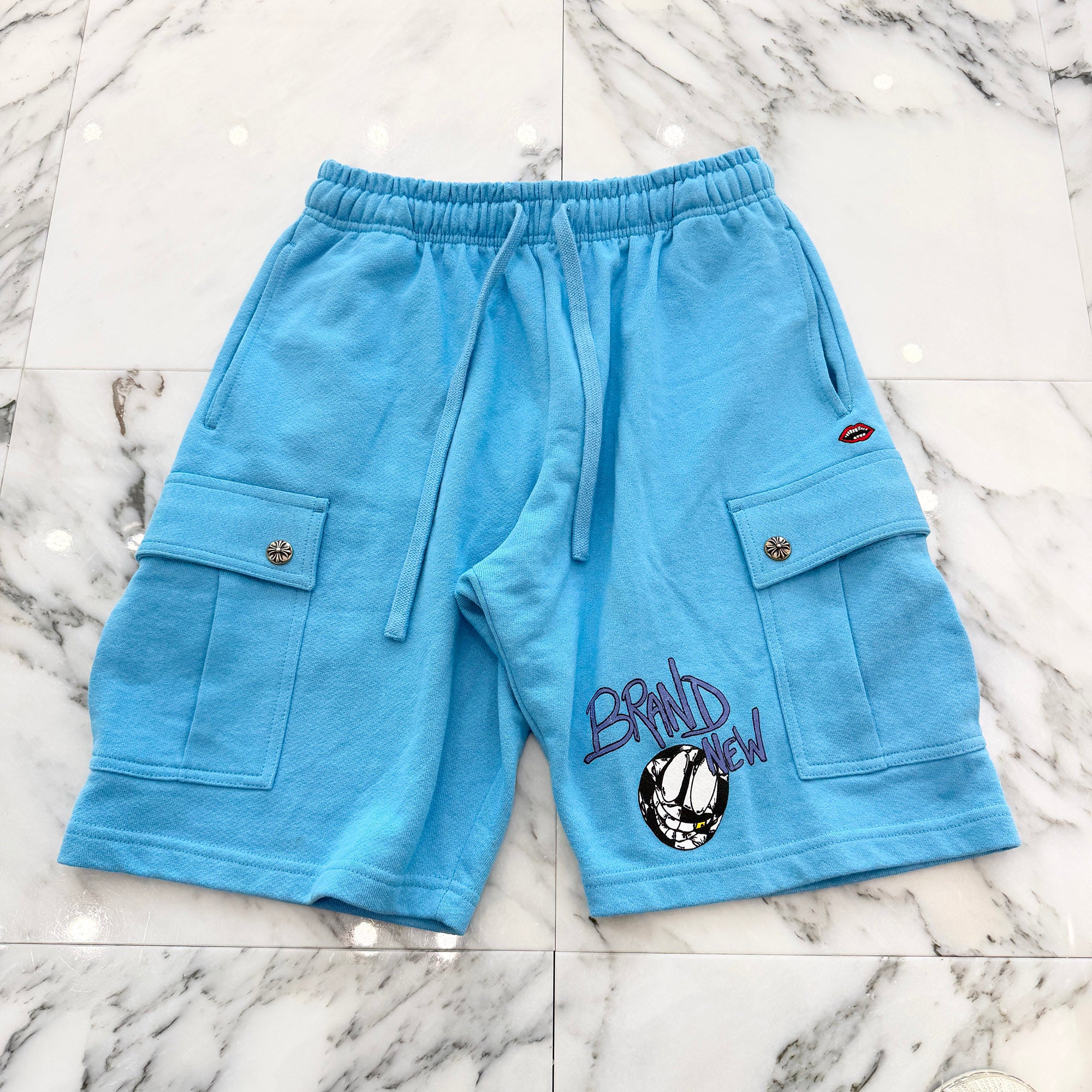 CHROME HEARTS×MATTY BOY 2024SS BRAIN NEW Sweat Shorts Size M クロムハーツ×マティボーイ ブレインニュー スウェットショーツ サイズM