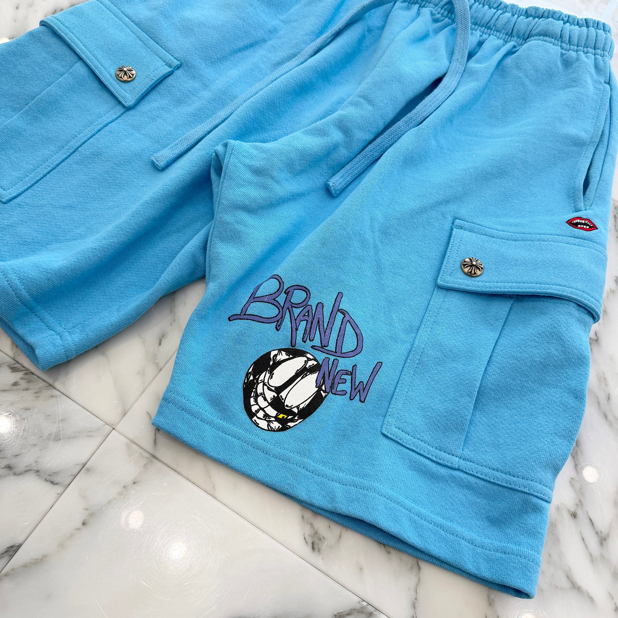 CHROME HEARTS×MATTY BOY 2024SS BRAIN NEW Sweat Shorts Size M クロムハーツ×マティボーイ ブレインニュー スウェットショーツ サイズM