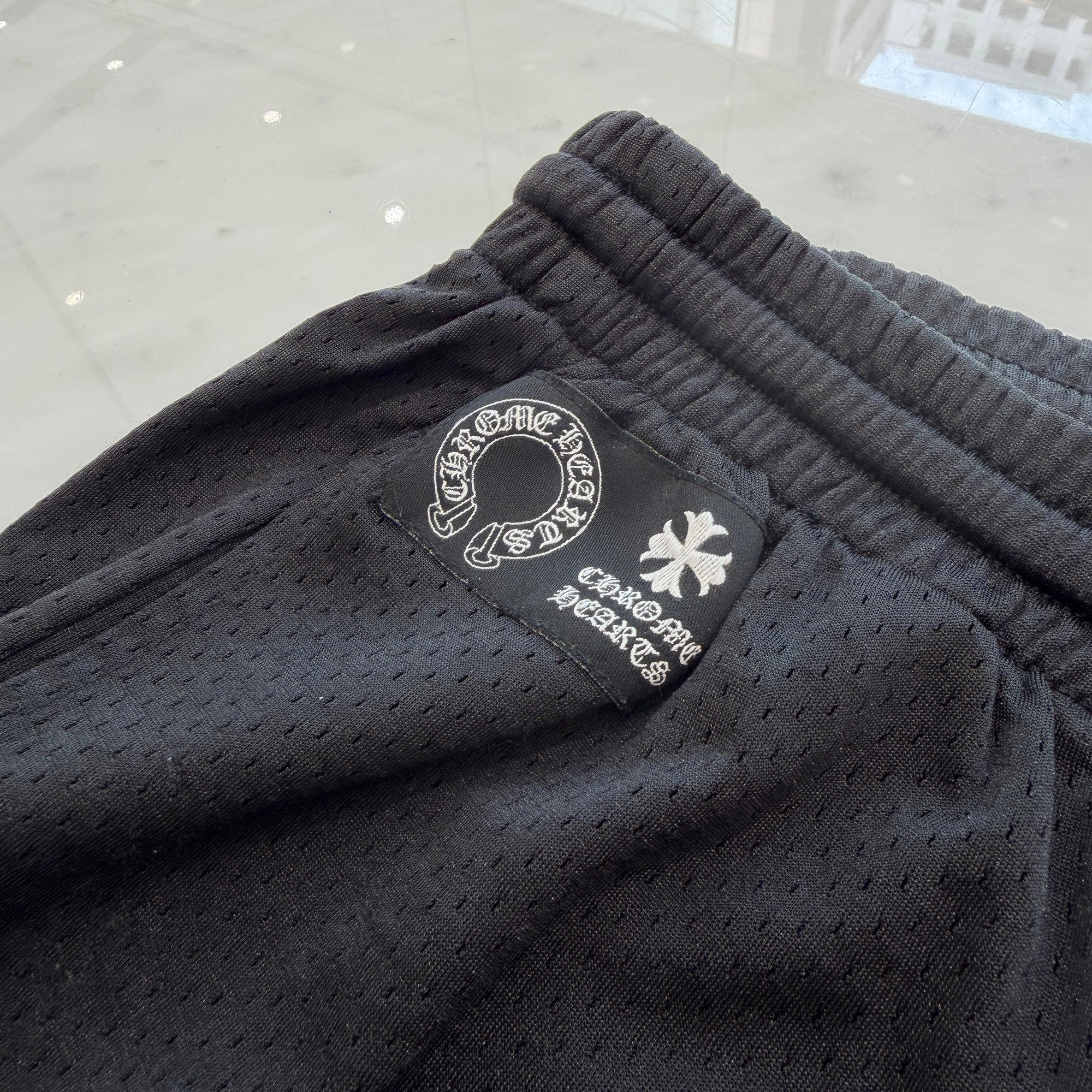 CHROME HEARTS Mesh Varsity Shorts Size L クロムハーツ メッシュヴァーシティーショーツ サイズL
