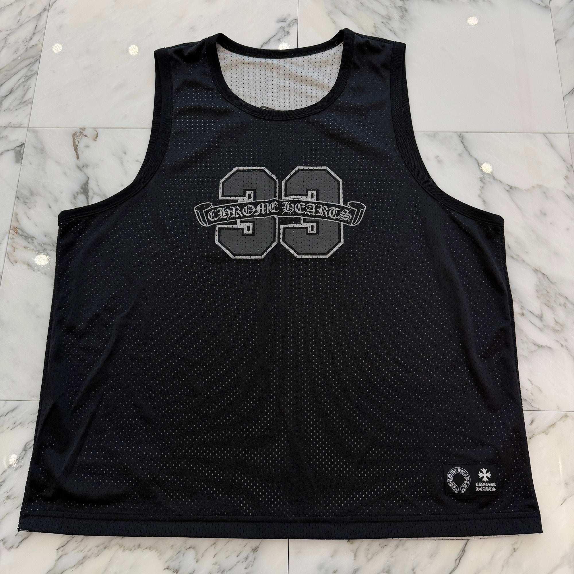 CHROME HEARTS Mesh Warm Up Jersey Size L クロムハーツ メッシュウォームアップジャージー サイズL