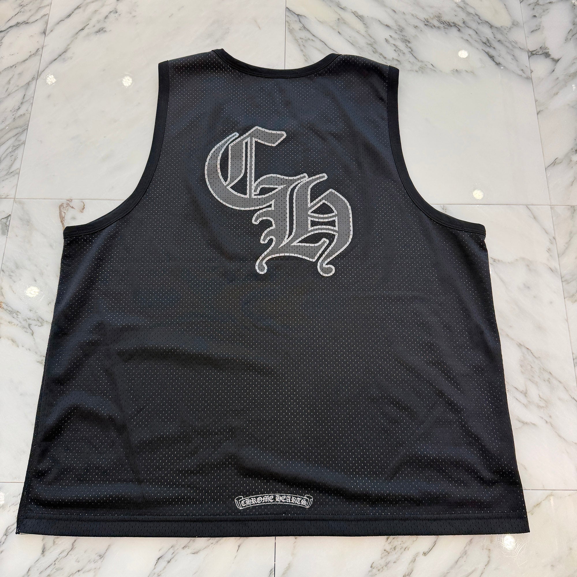 CHROME HEARTS Mesh Warm Up Jersey Size L クロムハーツ メッシュウォームアップジャージー サイズL