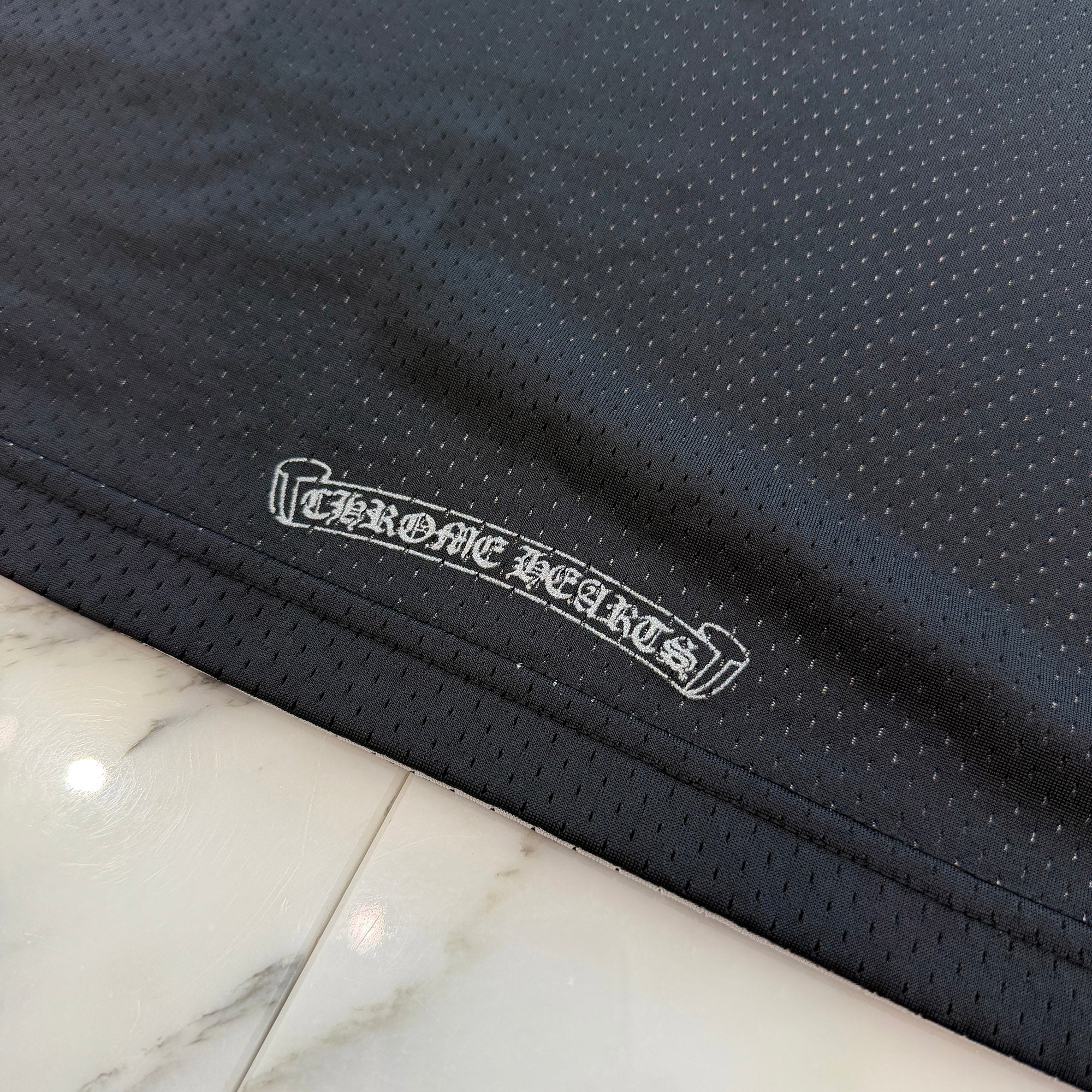 CHROME HEARTS Mesh Warm Up Jersey Size L クロムハーツ メッシュウォームアップジャージー サイズL
