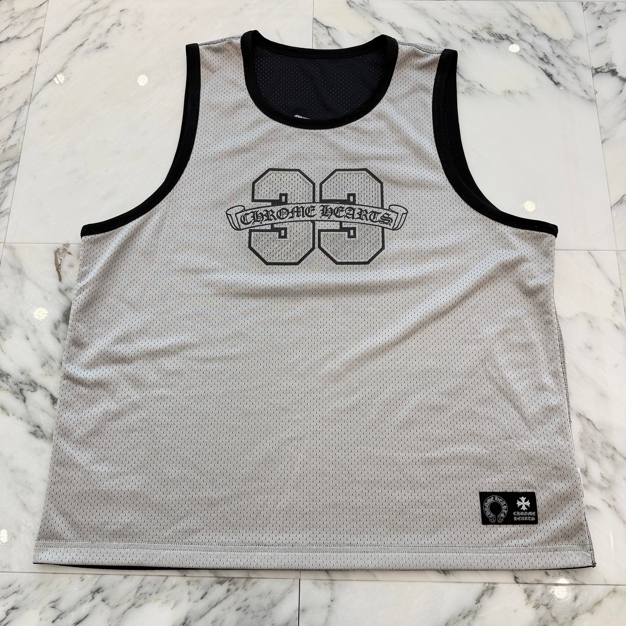 CHROME HEARTS Mesh Warm Up Jersey Size L クロムハーツ メッシュウォームアップジャージー サイズL
