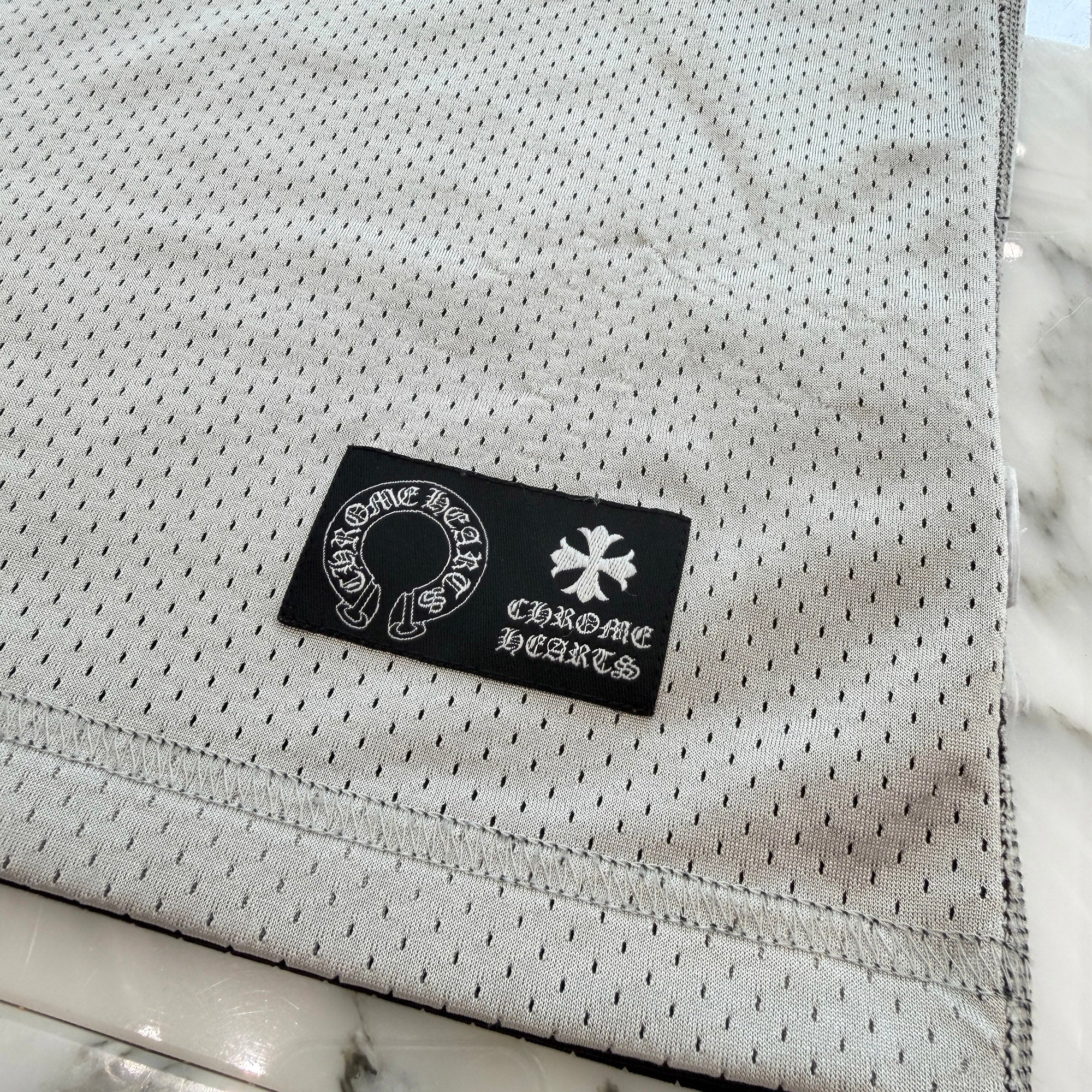 CHROME HEARTS Mesh Warm Up Jersey Size L クロムハーツ メッシュウォームアップジャージー サイズL