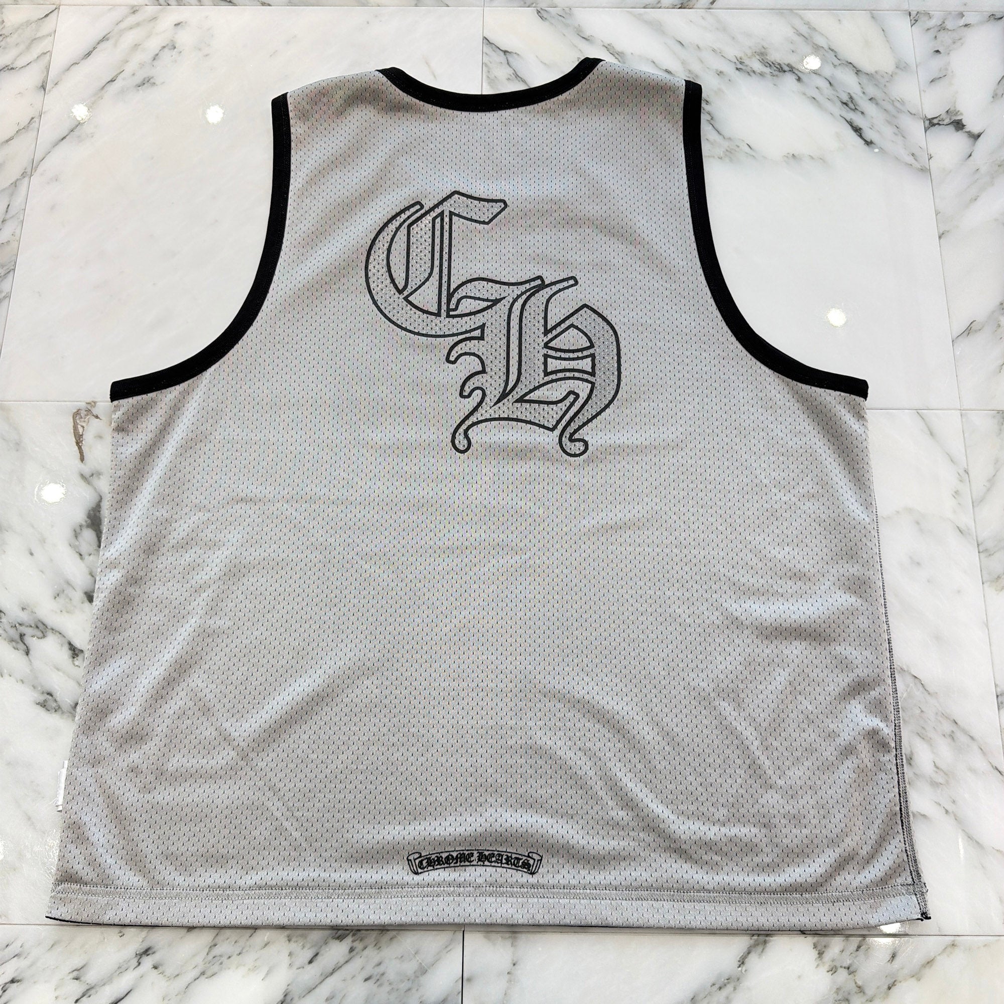 CHROME HEARTS Mesh Warm Up Jersey Size L クロムハーツ メッシュウォームアップジャージー サイズL