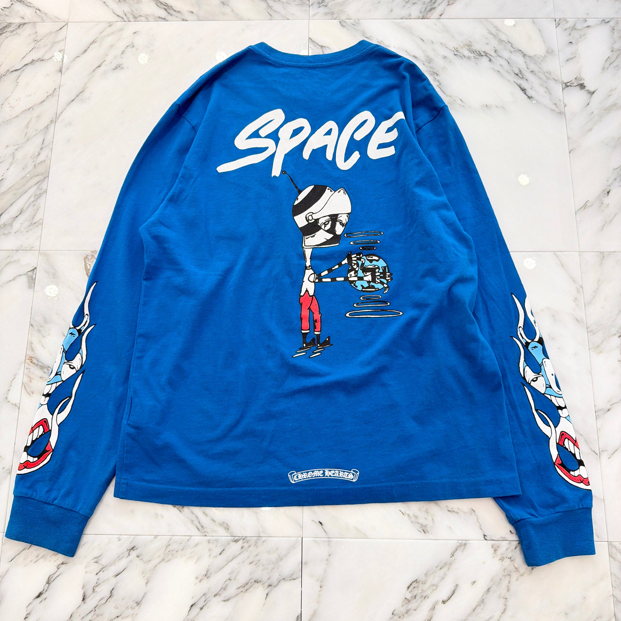 CHROME HEARTS × MATTY BOY 2020SS PPO SPACE Long Sleeve Tee Size L クロムハーツ × マッティボーイ プロ スペース ロングスリーブTシャツ サイズL