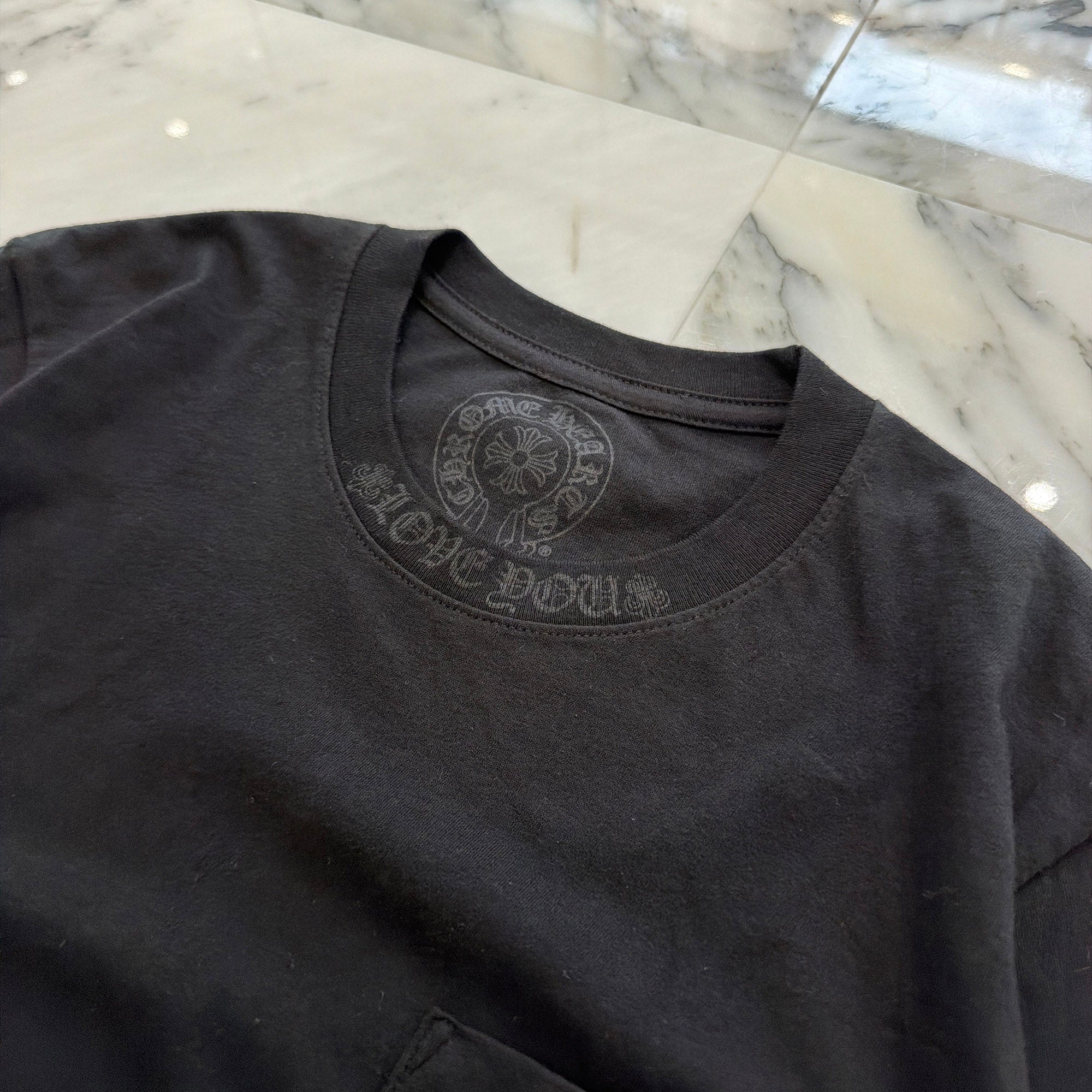CHROME HEARTS Cannes Limited "LOVE YOU" Neck Logo Tee Size S クロムハーツ カンヌ限定 ラブユー ネックロゴ Tシャツ サイズS