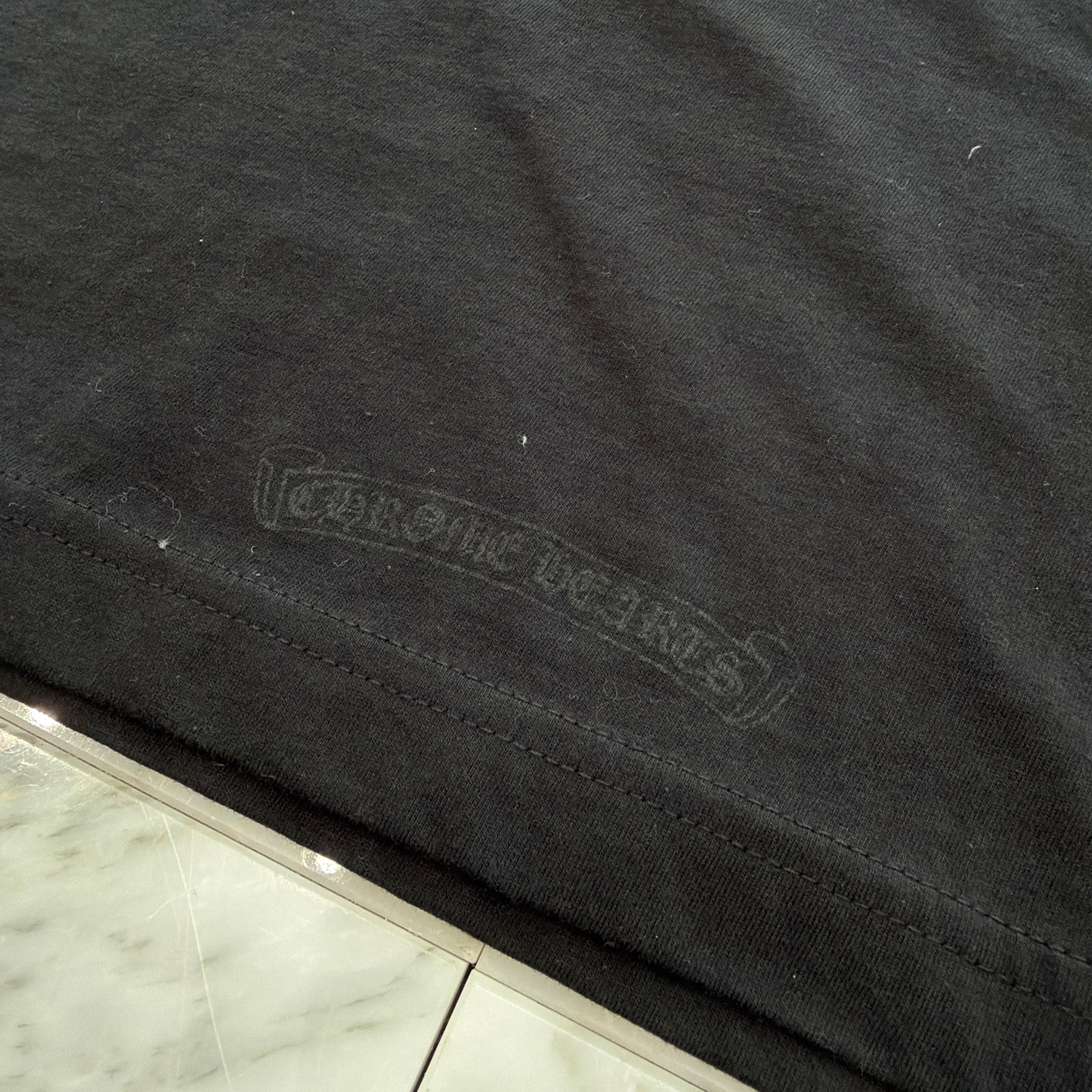 CHROME HEARTS Cannes Limited "LOVE YOU" Neck Logo Tee Size S クロムハーツ カンヌ限定 ラブユー ネックロゴ Tシャツ サイズS