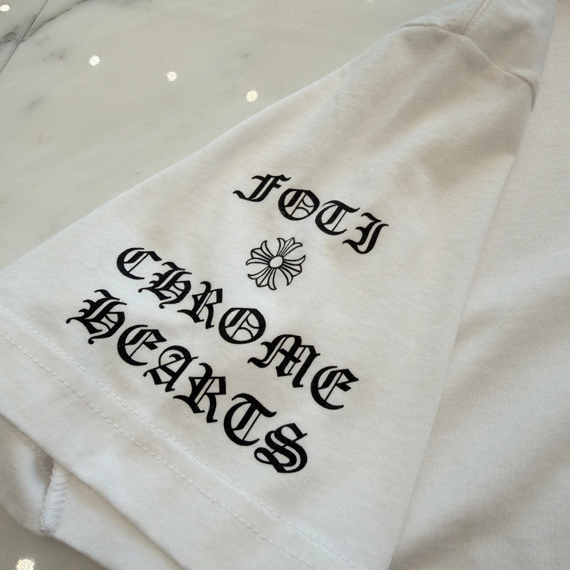 CHROME HEARTS FOTI Harris Teeter Print Tee Size M クロムハーツ