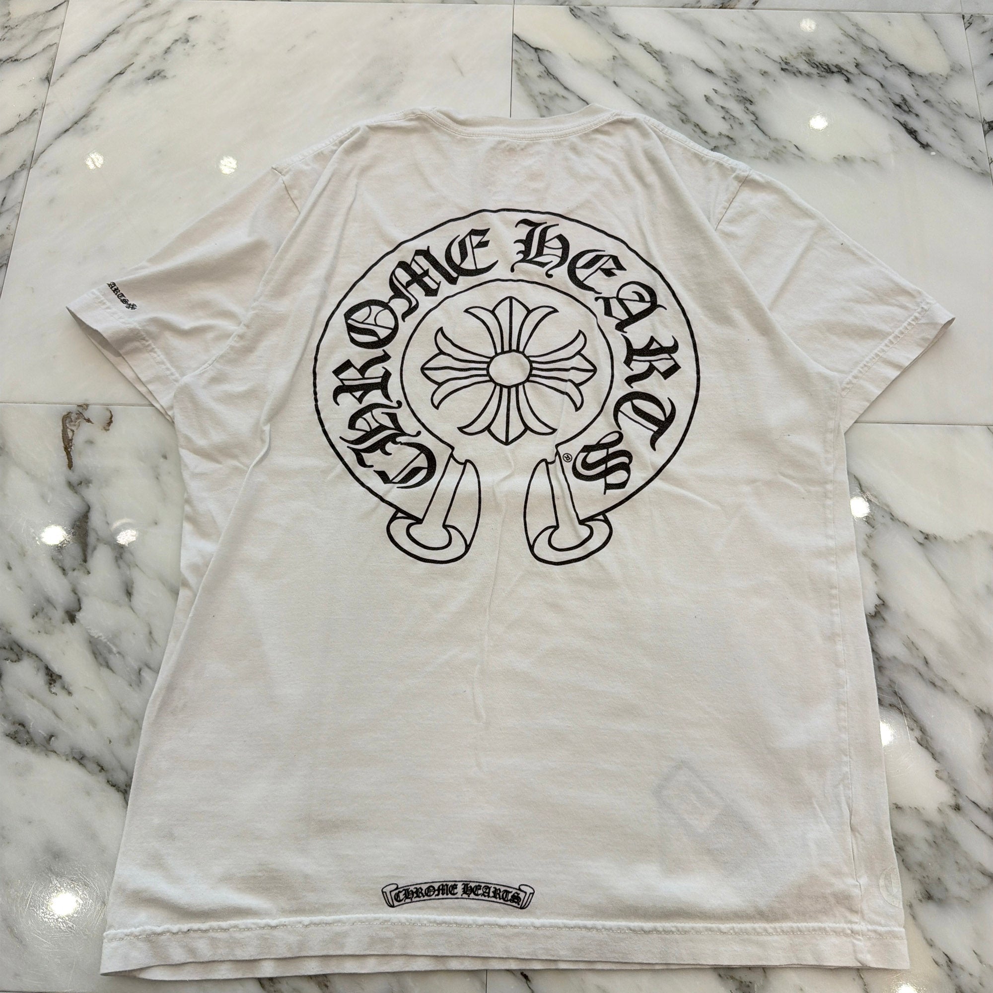 CHROME HEARTS Back Horseshoe Tee Size M クロムハーツ バックホースシューTシャツ サイズM