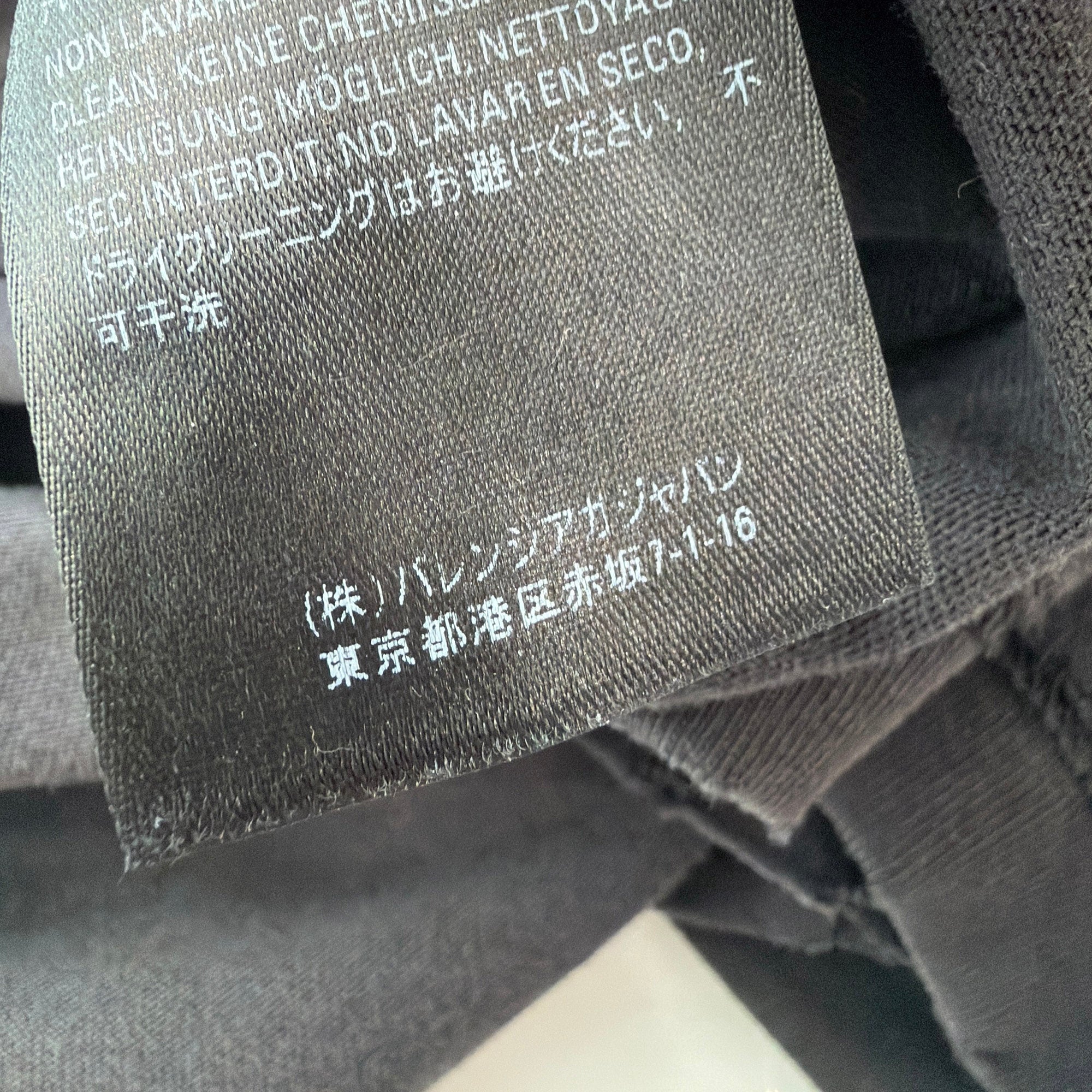 BALENCIAGA 2020AW "NOTRE DAME" Print Long Sleeve Tee 641667 TJVH6 Size XXS バレンシアガ  "ノートルダム" プリント ロングスリーブTシャツ サイズXXS