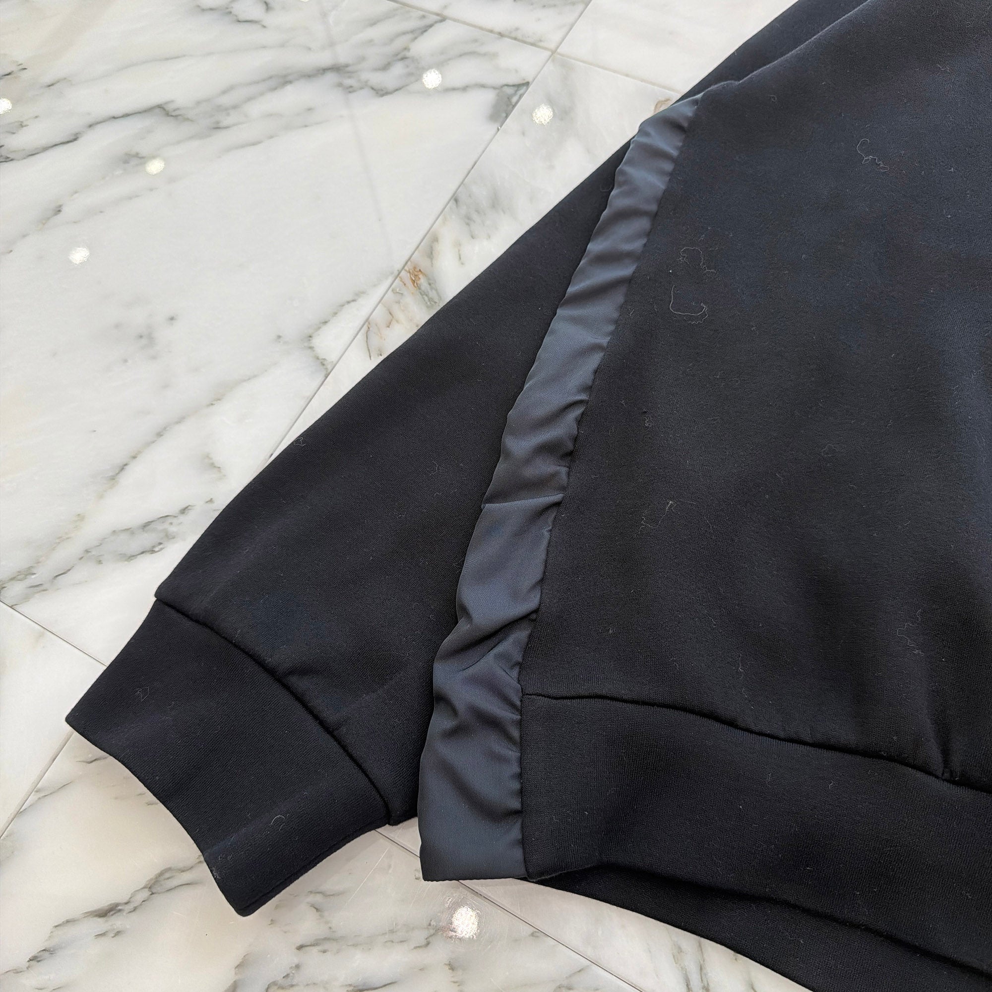 PRADA 2022AW Triangle Logo Technical Cotton Sweratshirt Size M プラダ トライアングルロゴ テクニカルコットン スウェットシャツ サイズM