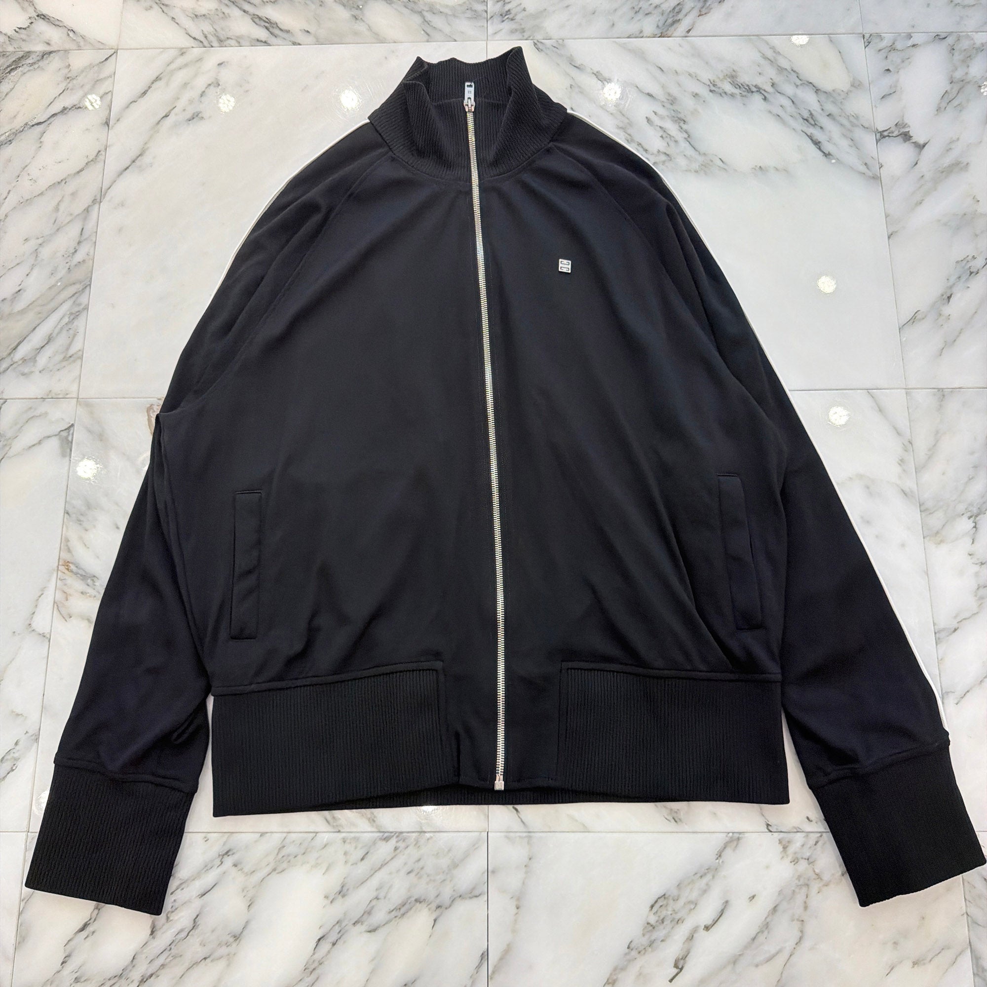 GIVENCHY 2019SS Logo Side Band Track Jacket BMJ0MG30Q6 Size S ジバンシィ ロゴサイドバンド トラックジャケット サイズS