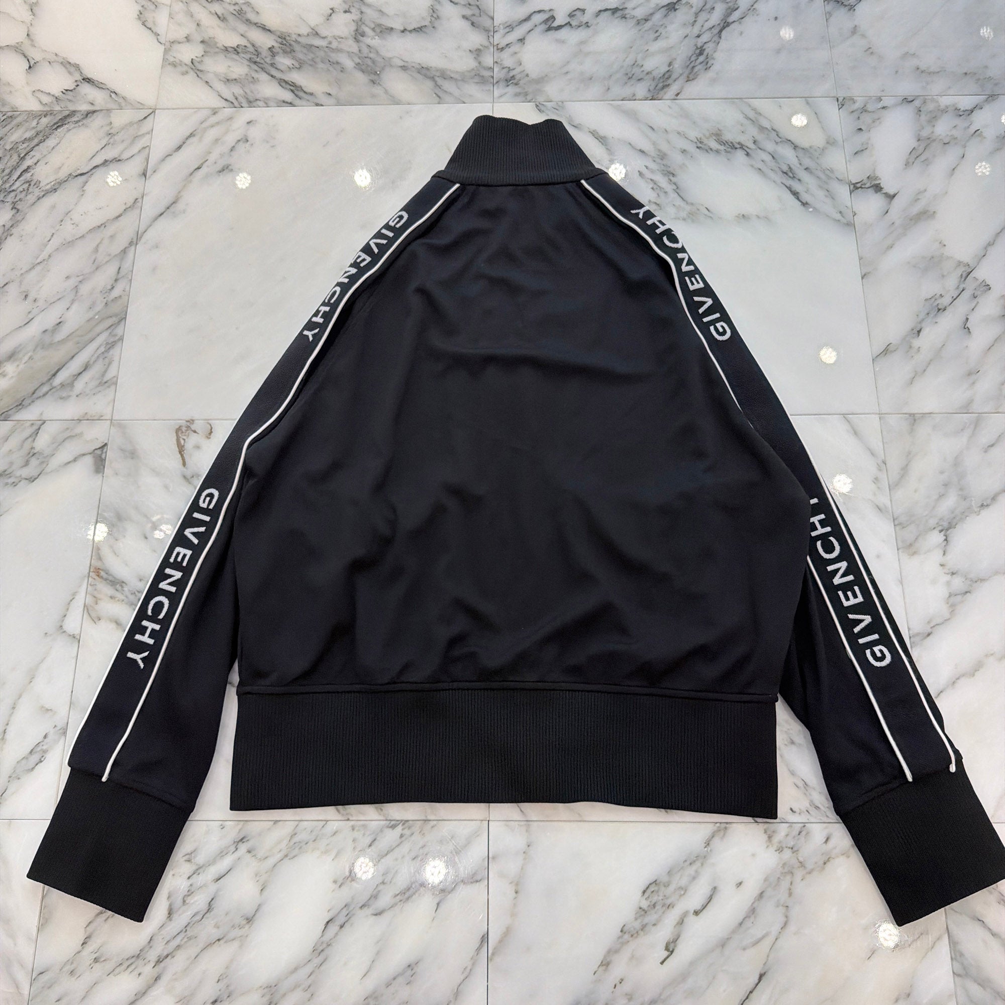 GIVENCHY 2019SS Logo Side Band Track Jacket BMJ0MG30Q6 Size S ジバンシィ ロゴサイドバンド トラックジャケット サイズS