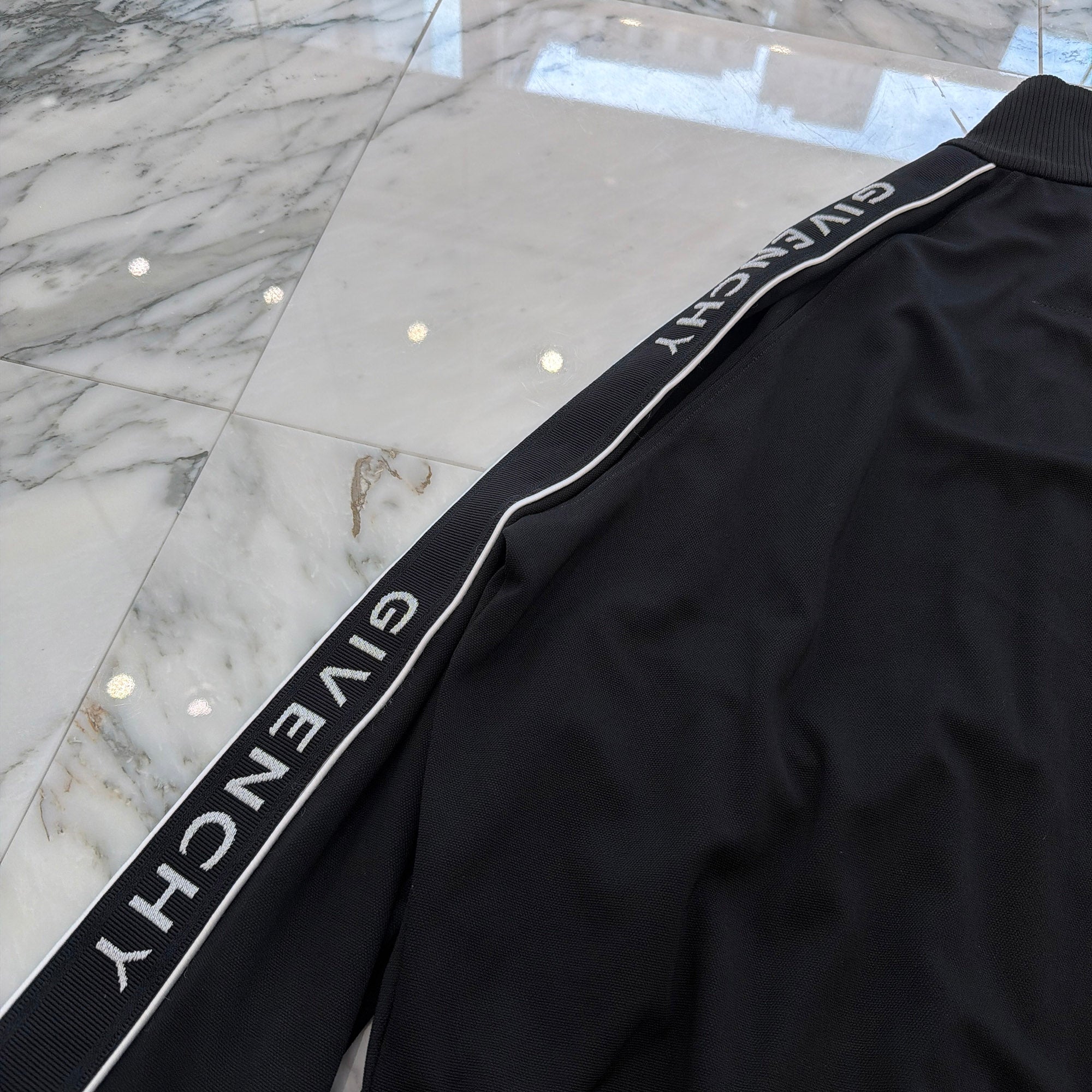 GIVENCHY 2019SS Logo Side Band Track Jacket BMJ0MG30Q6 Size S ジバンシィ ロゴサイドバンド トラックジャケット サイズS