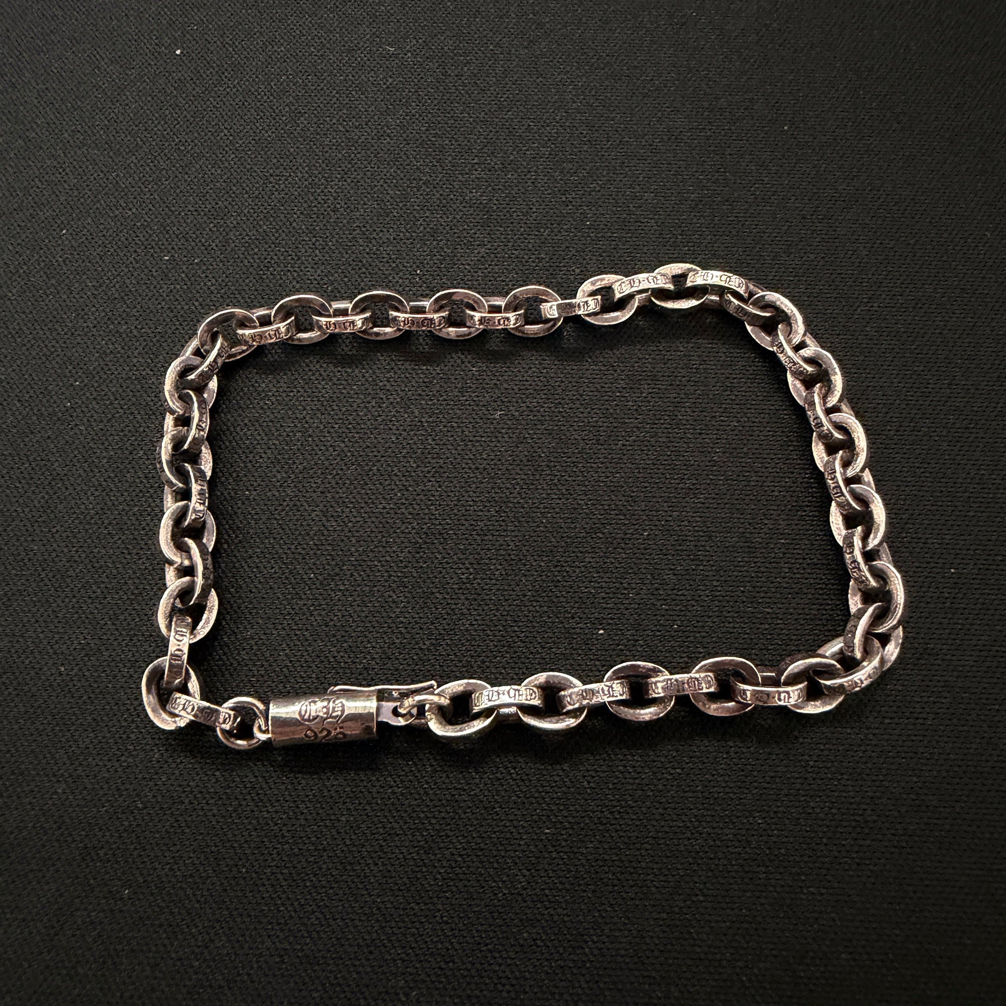 CHROME HEARTS Paper Chain Bracelet Size 7 Inch クロムハーツ