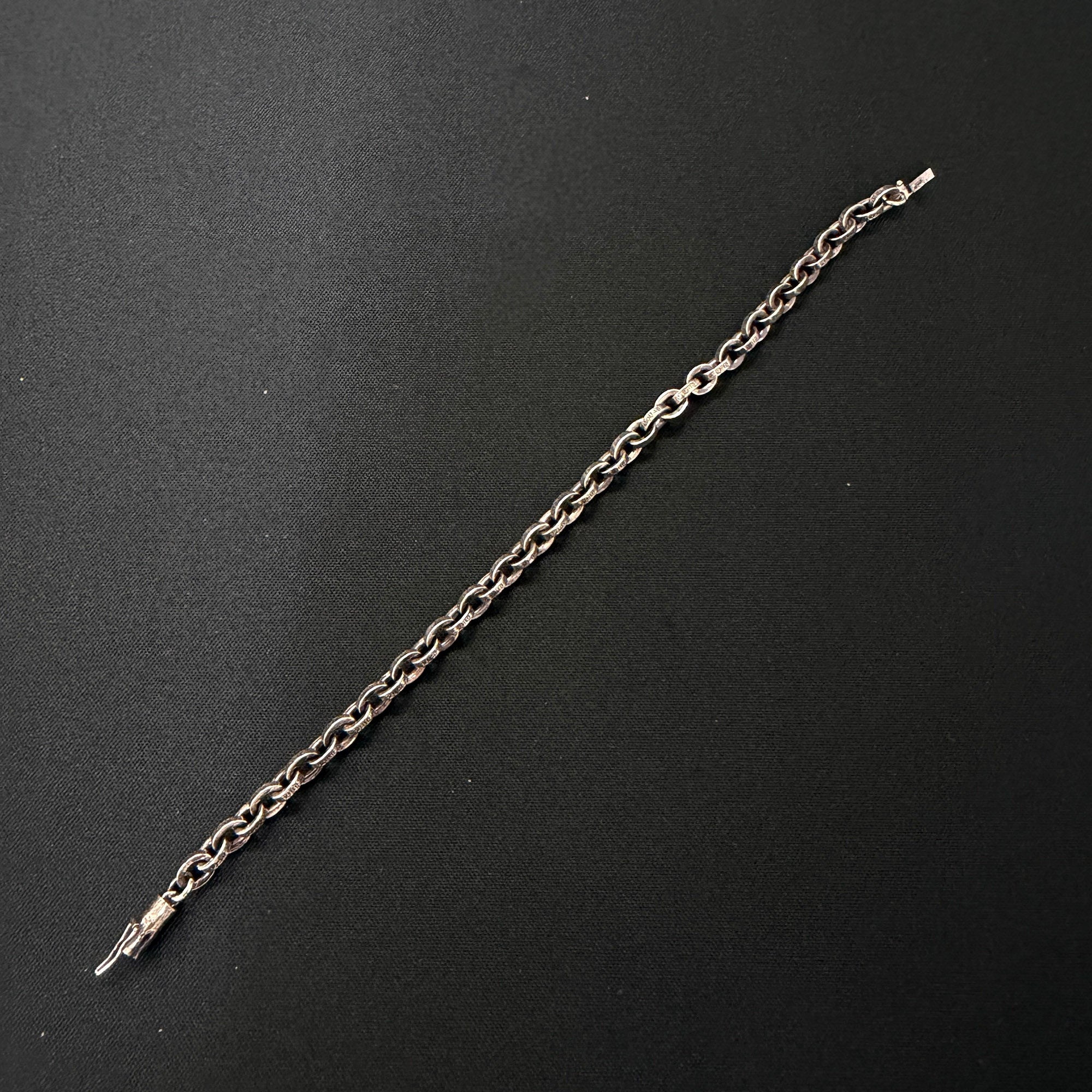 CHROME HEARTS Paper Chain Bracelet Size 7 Inch クロムハーツ