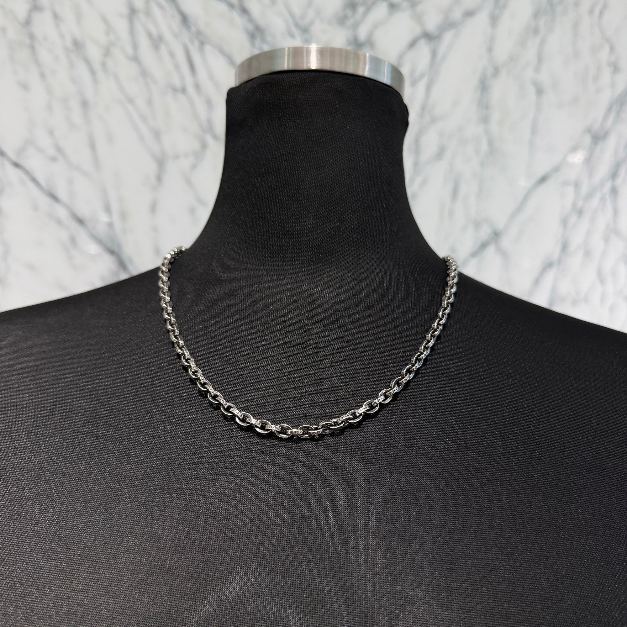 クロムハーツ ペーパーチェーン 20インチ 新品❣️ 国内購入 レシート原本付き CHROME HEARTS Paper Chain 20 Inch クロムハーツ ペーパーチェーン 20