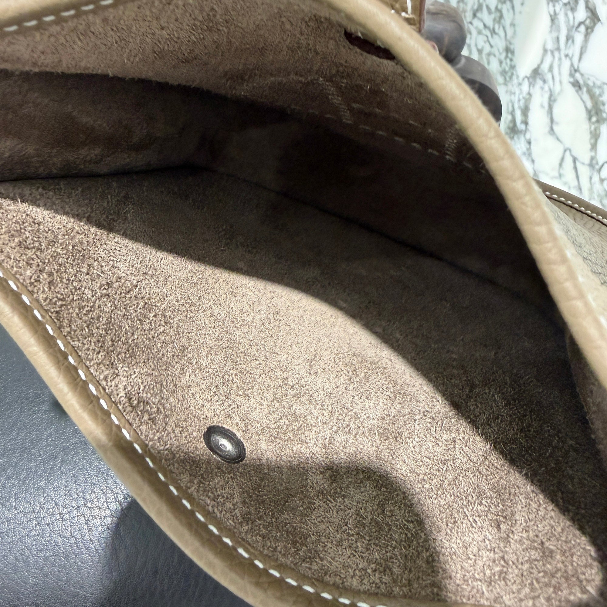 HERMES Evelyn Amazon TPM "Etoupe" K刻印 エルメス エブリン アマゾン TPM "エトゥープ" レザーショルダーバッグ K刻印