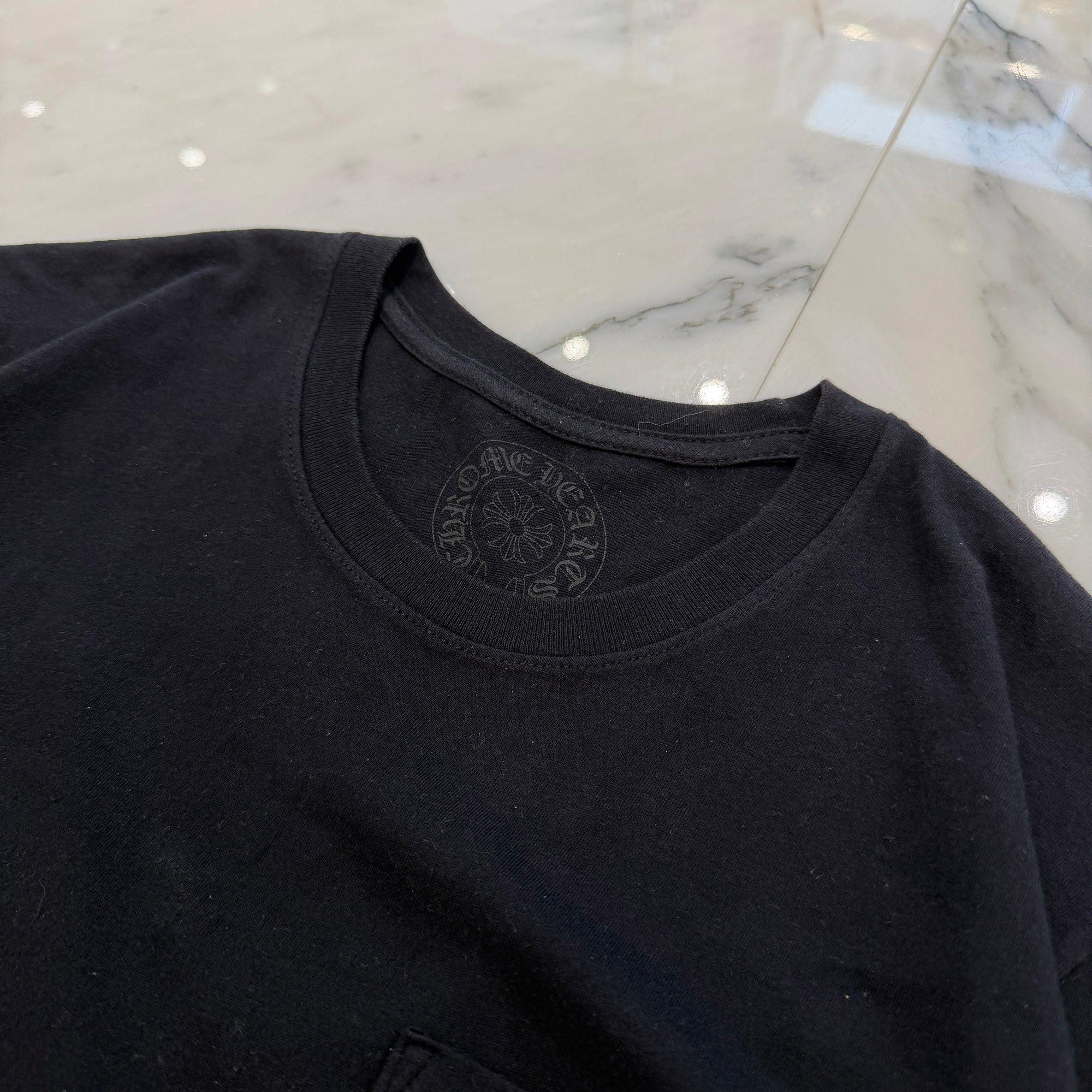 CHROME HEARTS Made In Hollywood Vertical Logo Tee Size M クロムハーツ メイドインハリウッド ヴァーティカルロゴ Tシャツ サイズM