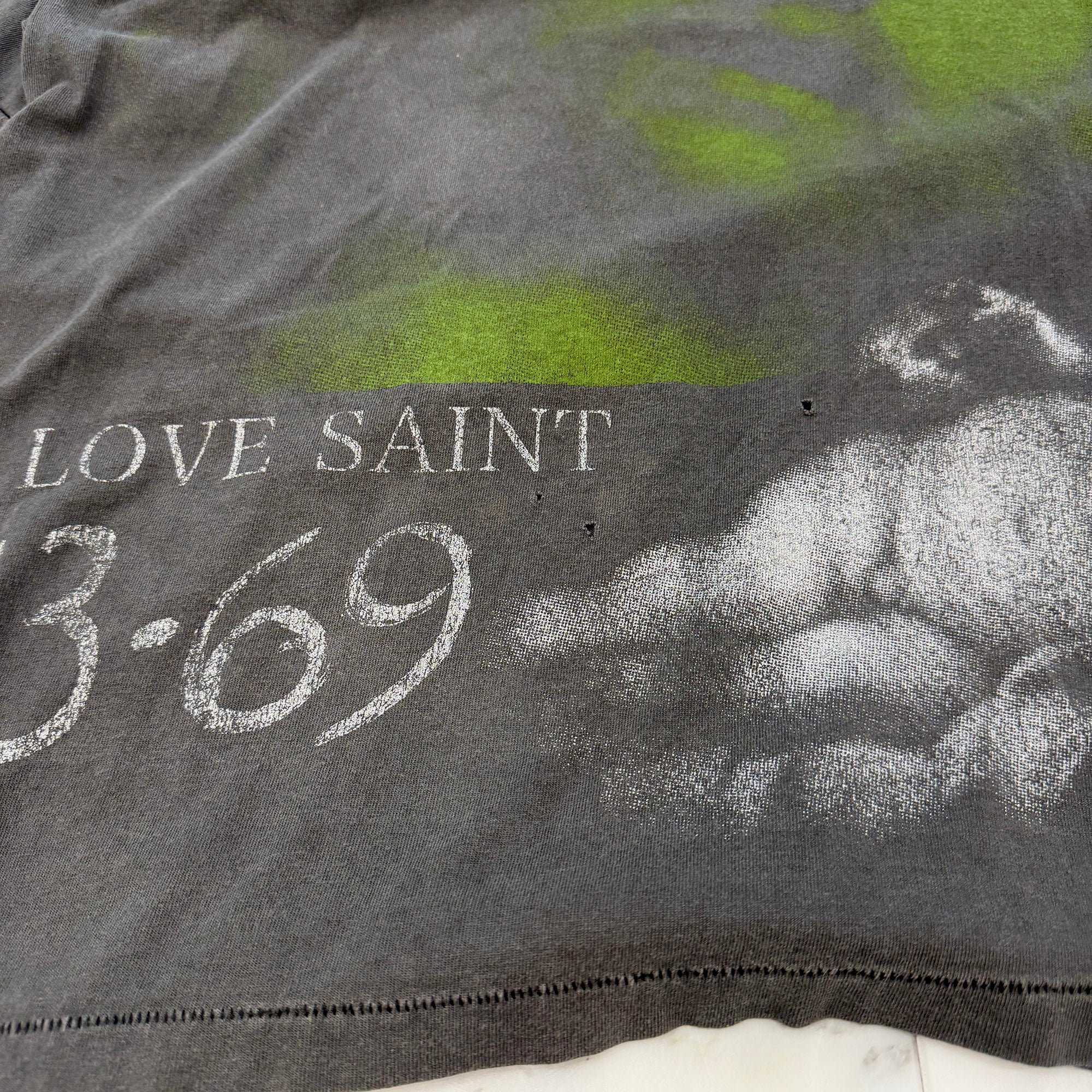 SAINT Mxxxxxx × BerBerJin 2023SS "REVENGE" S/S Tee SM-S23-0000-085 Size XXL セントマイケル×ベルベルジン "リベンジ" 半袖Tシャツ サイズXXL