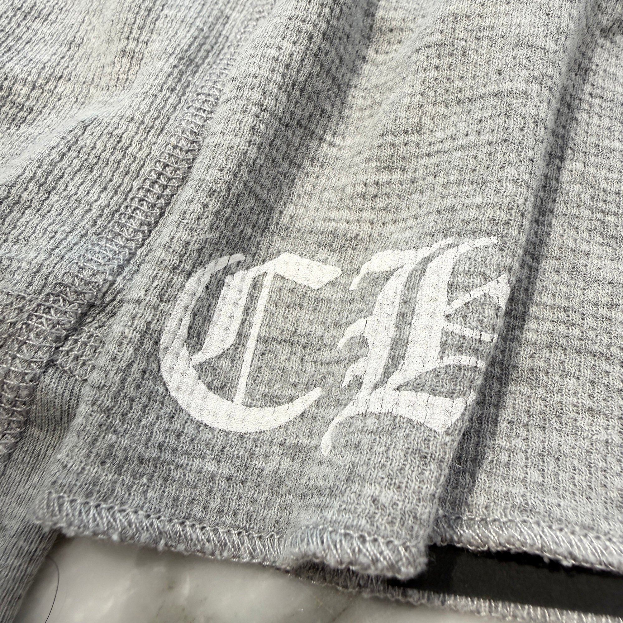 CHROME HEARTS 2025SS Scroll Label Arm Logo Print Thermal Long Sleeve Tee Size M クロムハーツ スクロールラベル アームロゴプリント サーマル ロングスリーブ Tシャツ サイズM