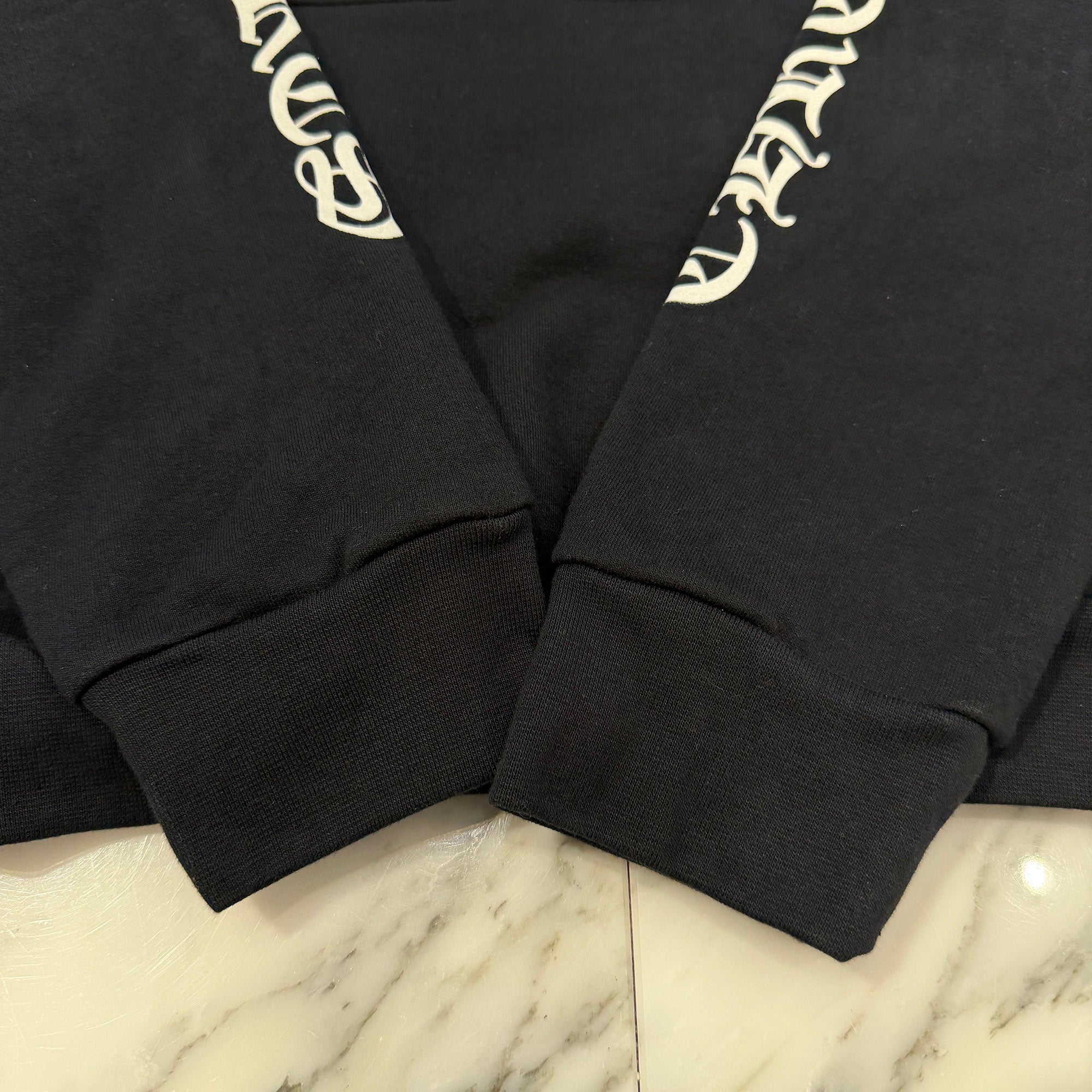 CHROME HEARTS Back Scroll Label Logo Pullover Hoodie Size L クロムハーツ バックスクロールラベルロゴ プルオーバーフーディー サイズL
