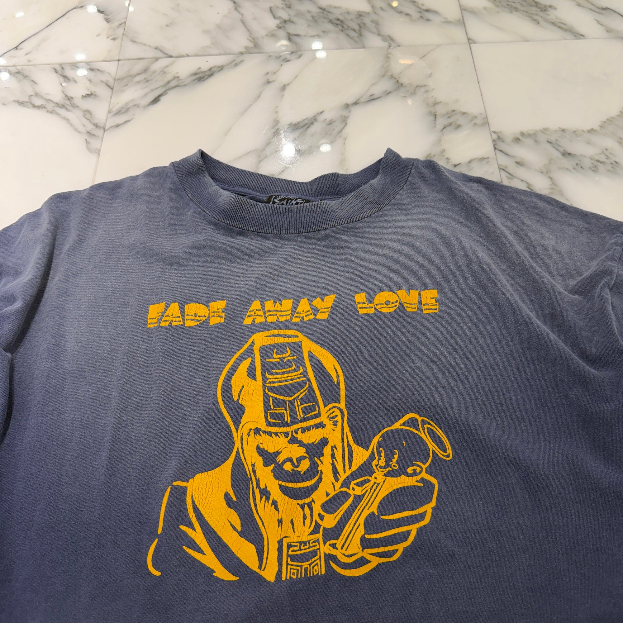 SAINT Mxxxxxx x A BATHING APE 2026SS "FADE AWAY LOVE" S/S Tee SM-MK8-0000-C50 Size XXL セントマイケル×ア・ベイシング・エイプ "フェイド アウェイ ラブ" 半袖Tシャツ サイズXXL