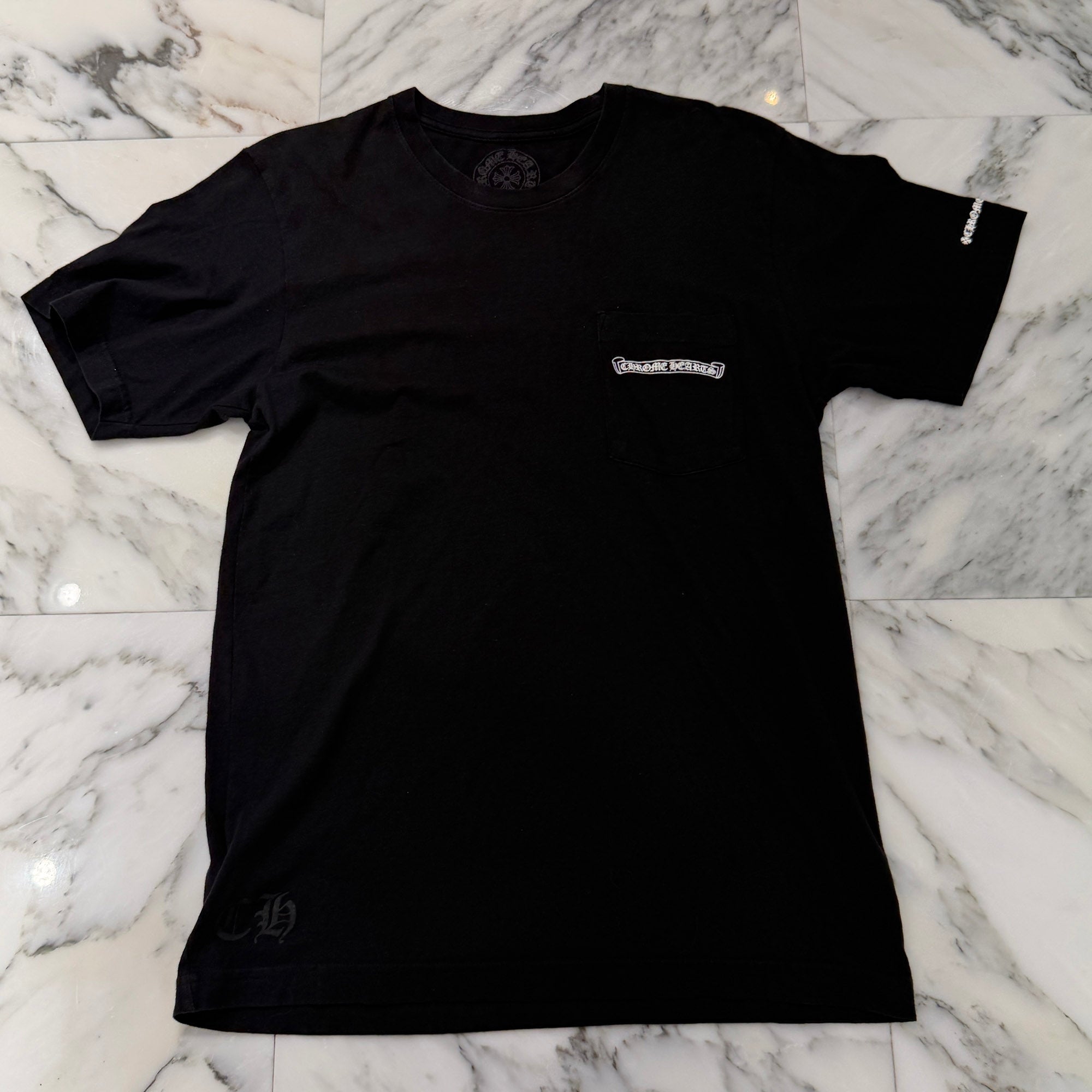 CHROME HEARTS Back Scroll Tee Size M クロムハーツ バックスクロール Tシャツ サイズM