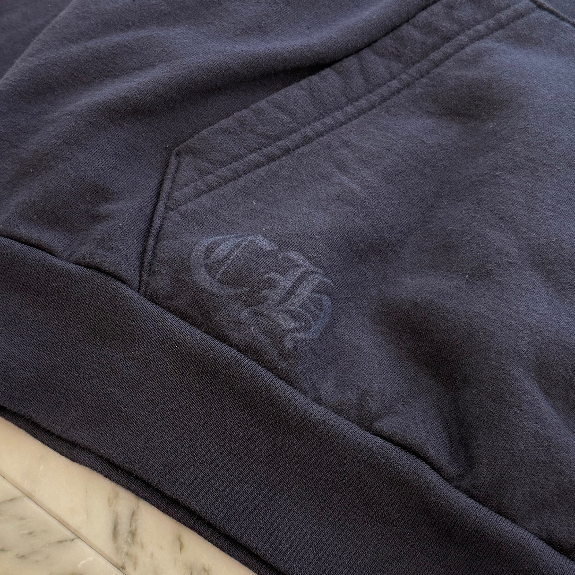 CHROME HEARTS 2025SS Floral Cross Horseshoe Pullover Hoodie Size M クロムハーツ フローラルクロス ホースシュー プルオーバーフーディーサイズM