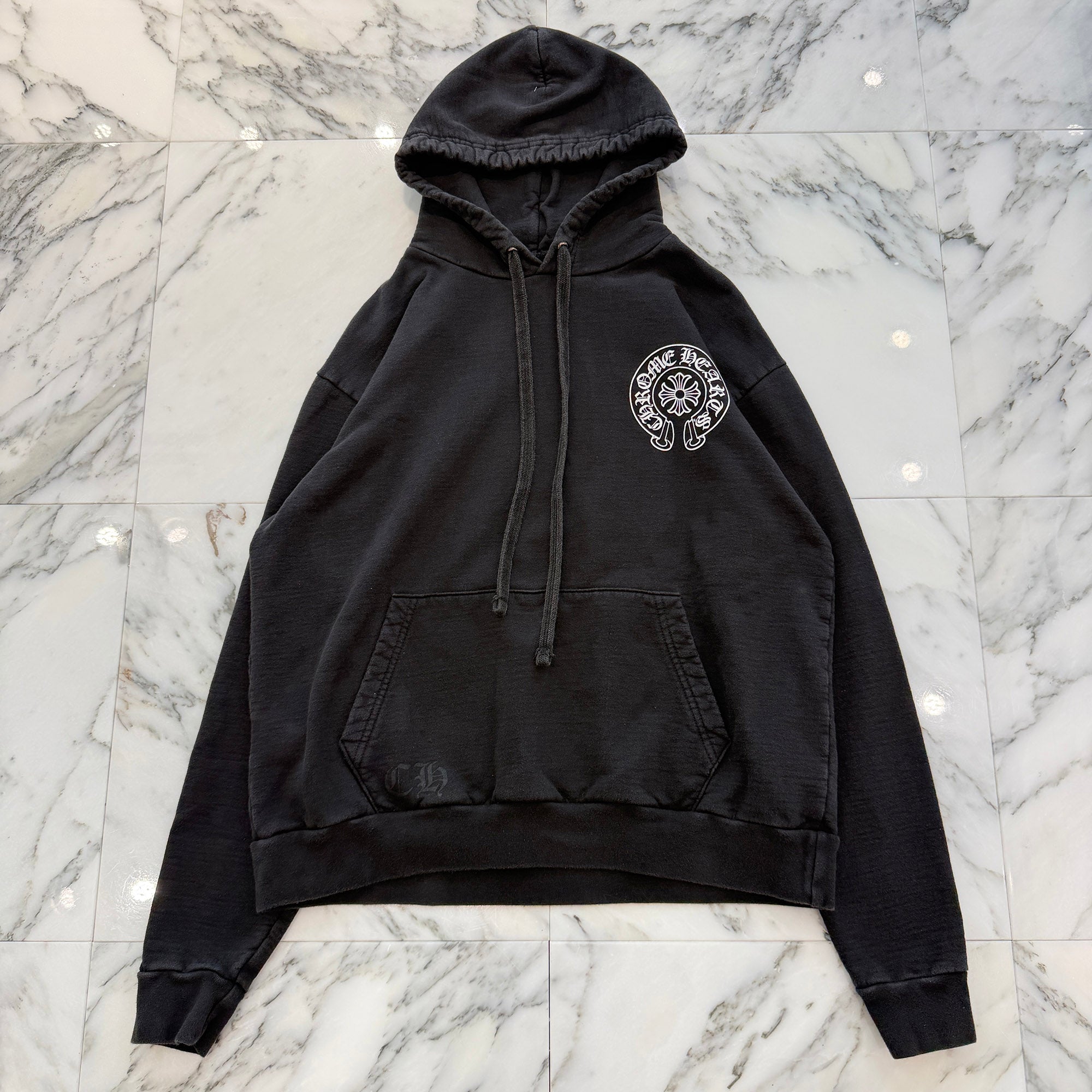 CHROME HEARTS Los Angeles Limited Horseshoe Pullover Hoodie Size XS クロムハーツ ロサンゼルス限定 ホースシュー プルオーバーフーディ サイズXS