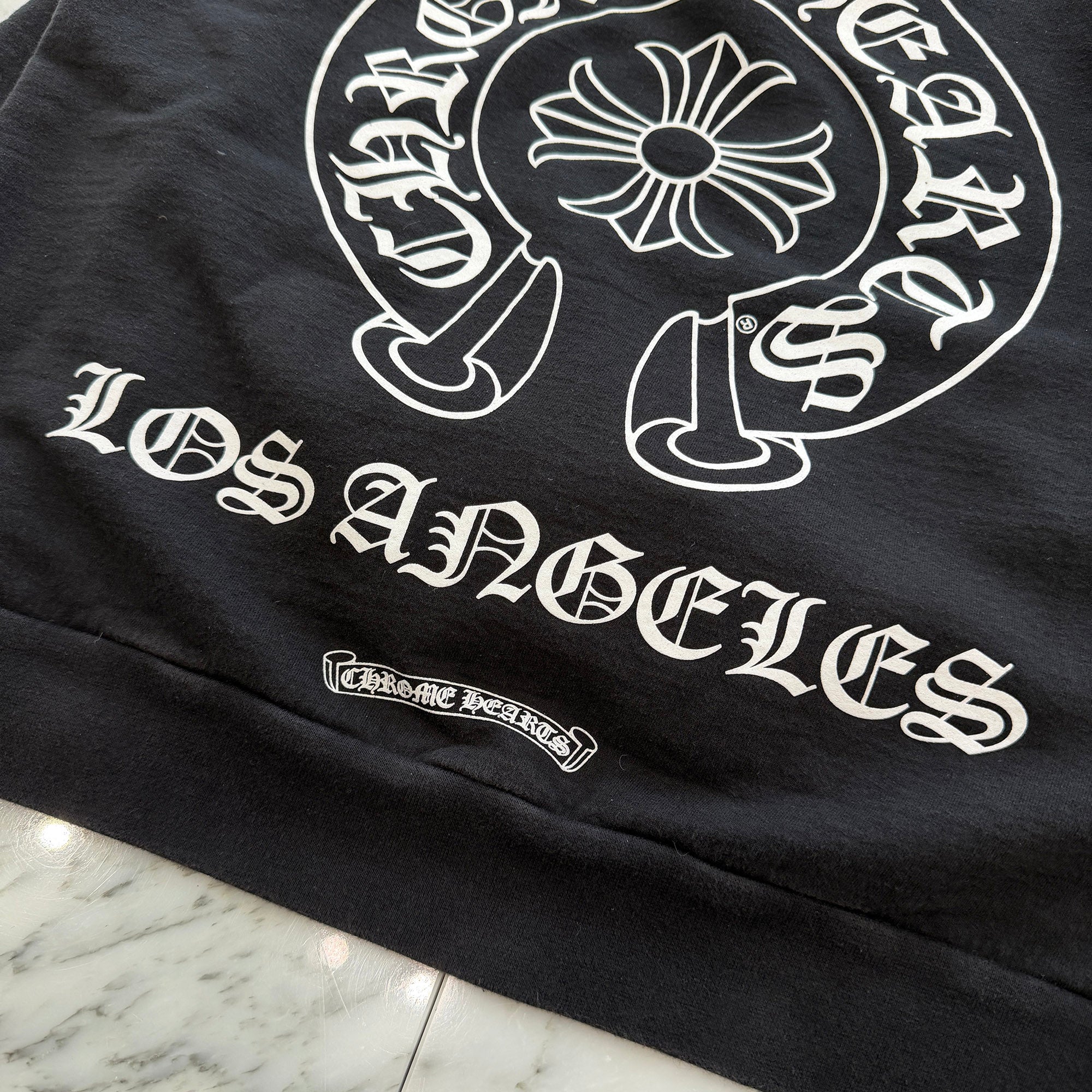 CHROME HEARTS Los Angeles Limited Horseshoe Pullover Hoodie Size XS クロムハーツ ロサンゼルス限定 ホースシュー プルオーバーフーディ サイズXS