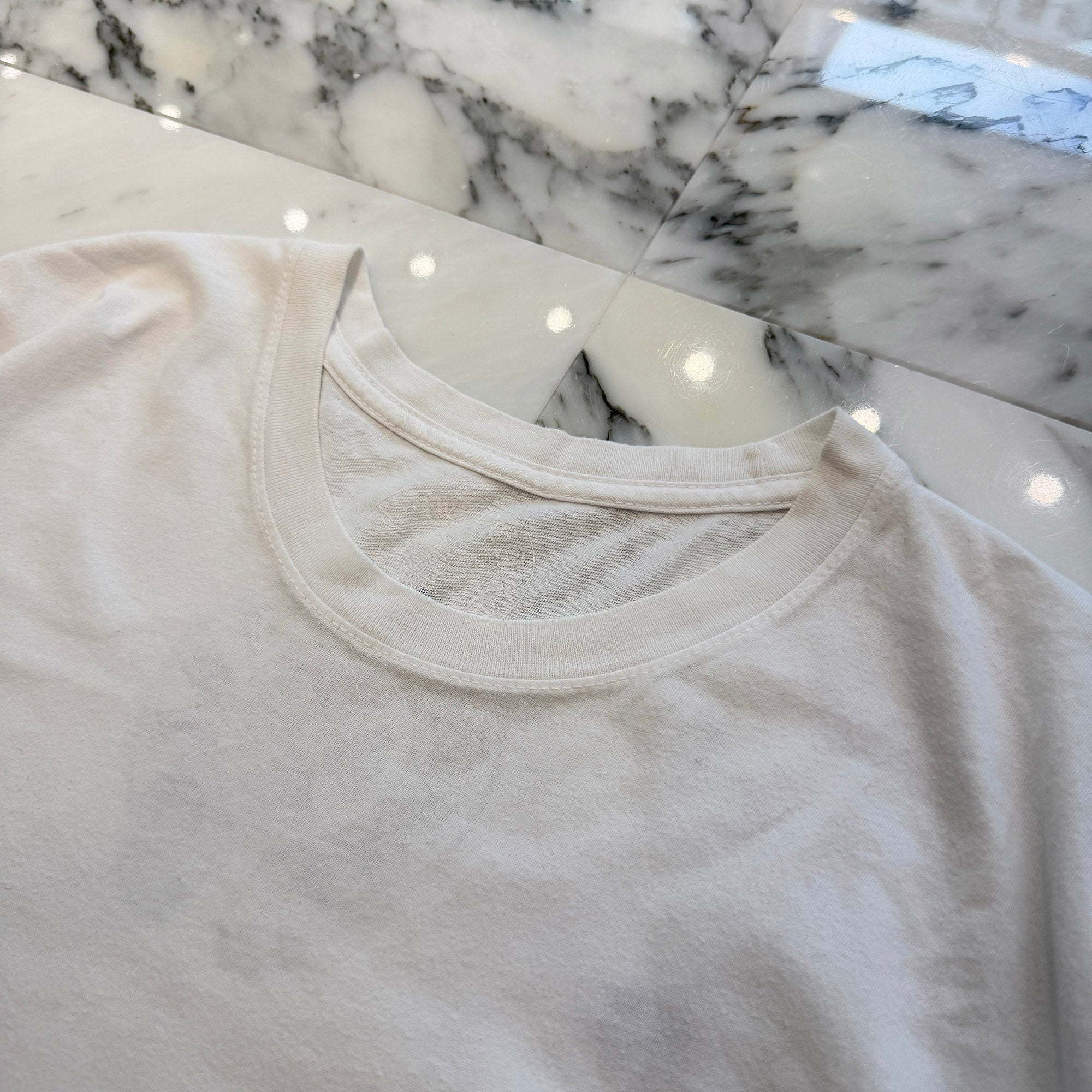 CHROME HEARTS Horseshoe Side Vertical Logo Tee Size XL クロムハーツ ホースシュー サイド ヴァーティカルロゴ Tシャツ サイズXL