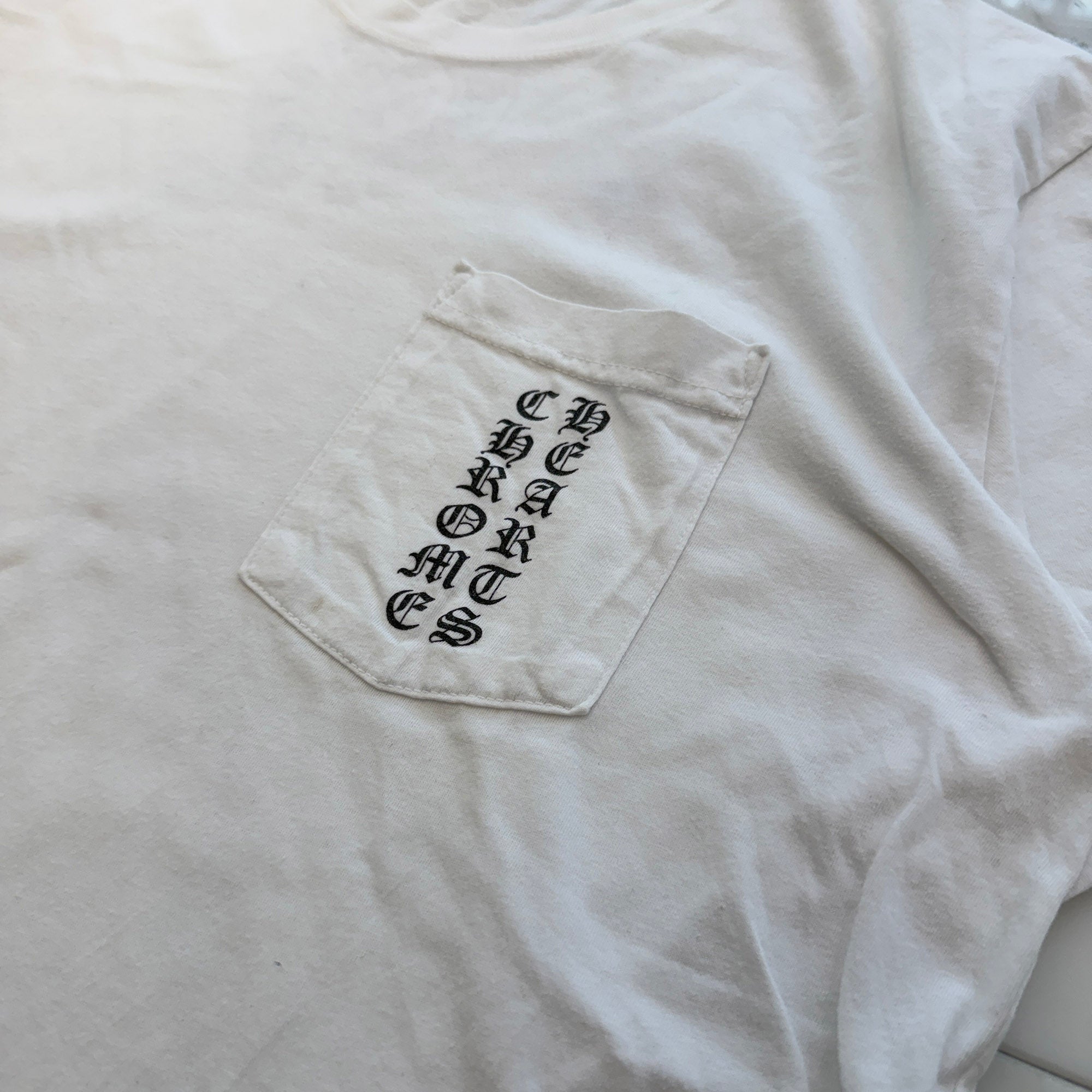 CHROME HEARTS Horseshoe Side Vertical Logo Tee Size XL クロムハーツ ホースシュー サイド ヴァーティカルロゴ Tシャツ サイズXL