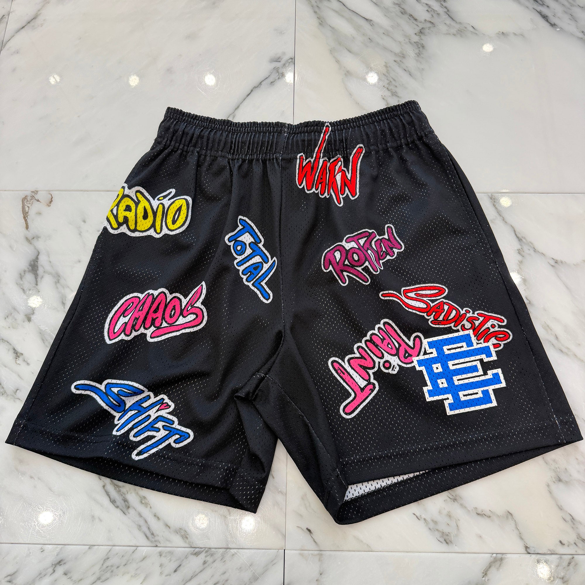 MATTY BOY × Eric Emanuel New York Limited EE Mesh Shorts Size M マッティボーイ × エリック・エマニュエル ニューヨーク限定 EE メッシュ ショーツ サイズM