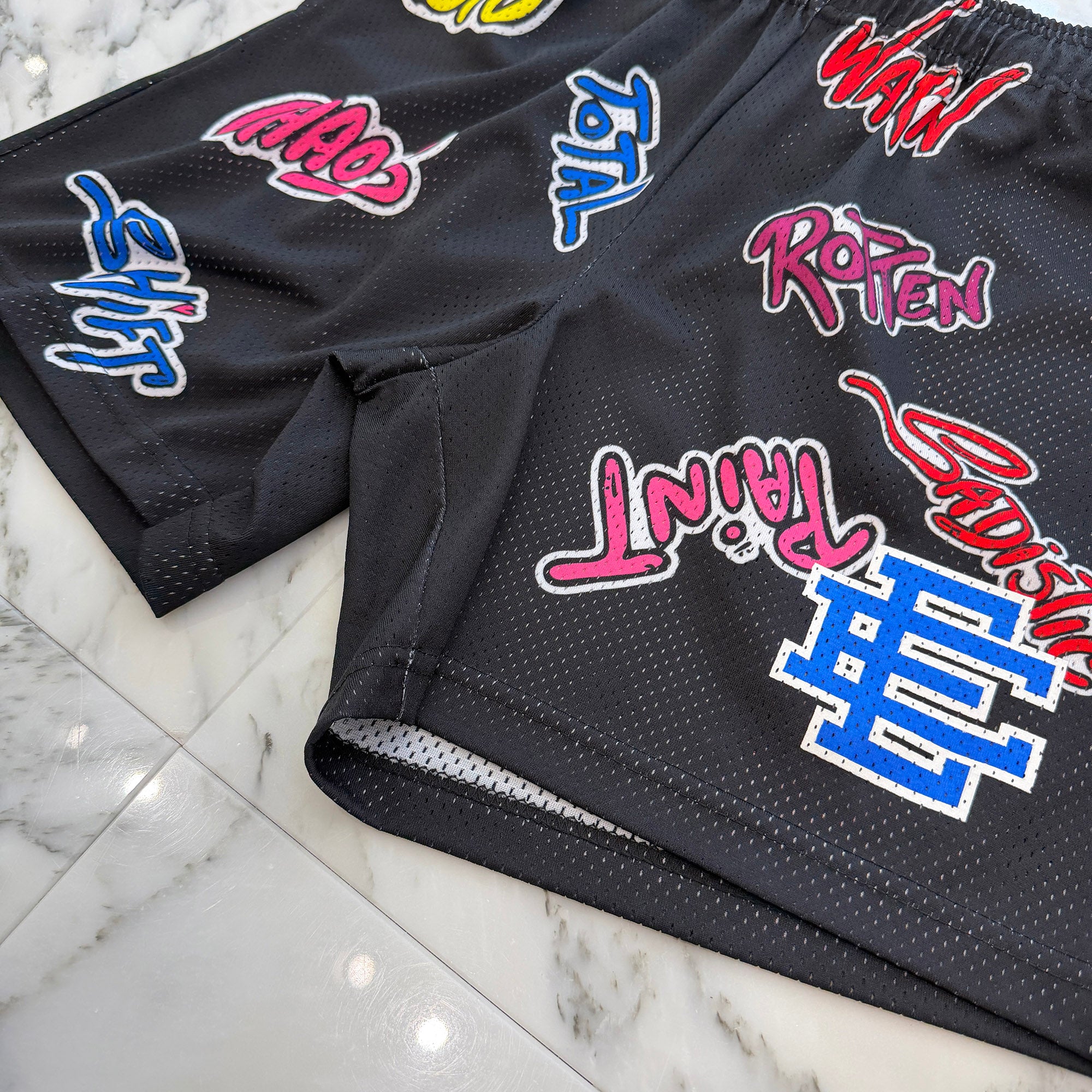 MATTY BOY × Eric Emanuel New York Limited EE Mesh Shorts Size M マッティボーイ × エリック・エマニュエル ニューヨーク限定 EE メッシュ ショーツ サイズM