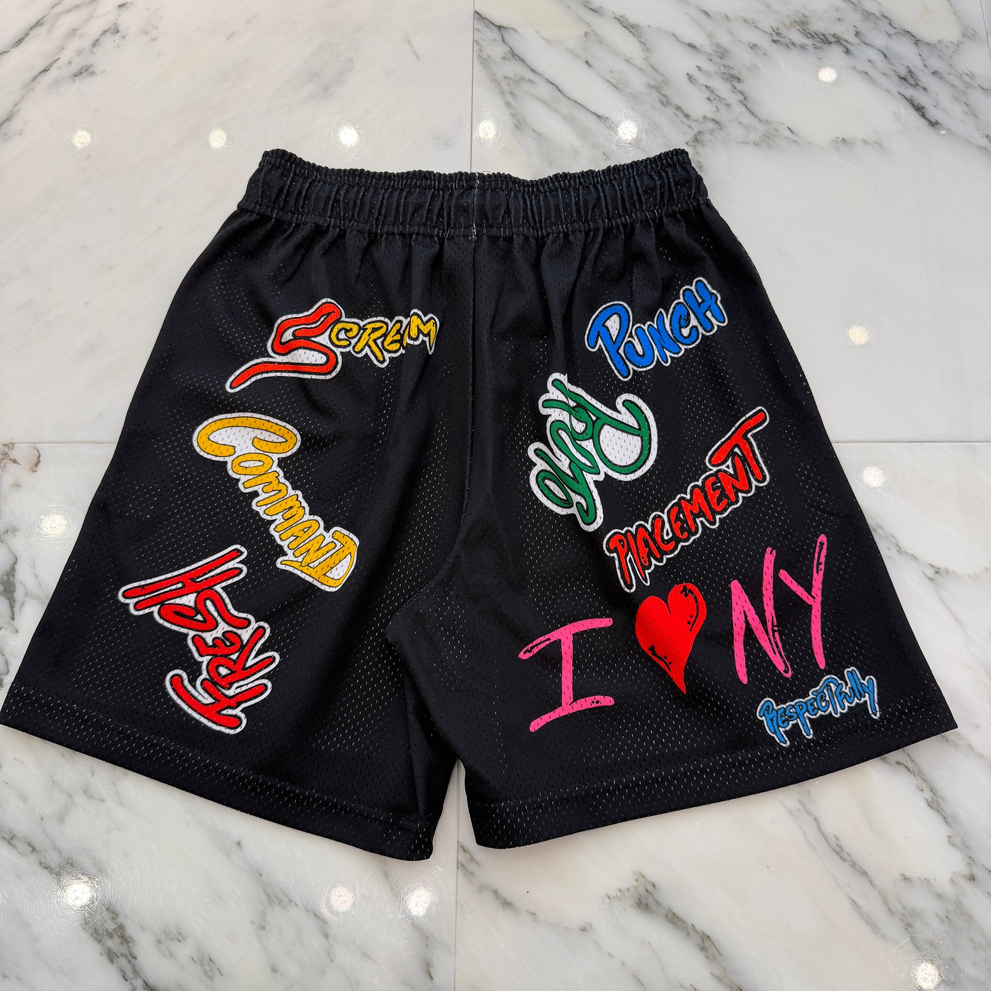MATTY BOY × Eric Emanuel New York Limited EE Mesh Shorts Size M マッティボーイ × エリック・エマニュエル ニューヨーク限定 EE メッシュ ショーツ サイズM