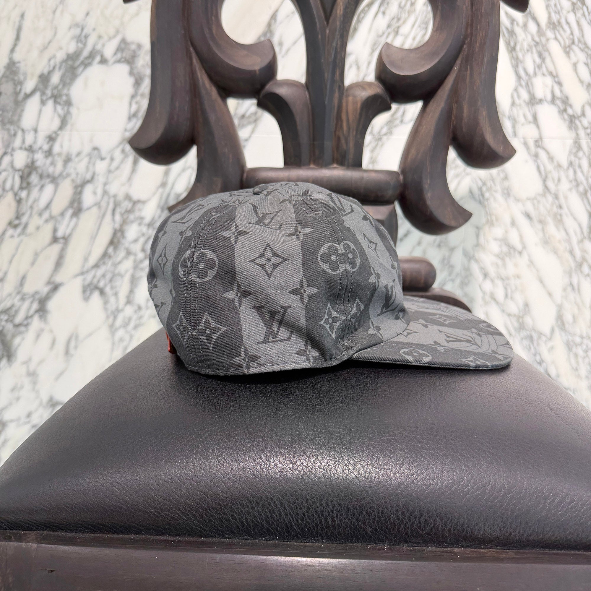 LOUIS VUITTON × NIGO 2022SS LV MADE Stripe Baseball Cap MP3259