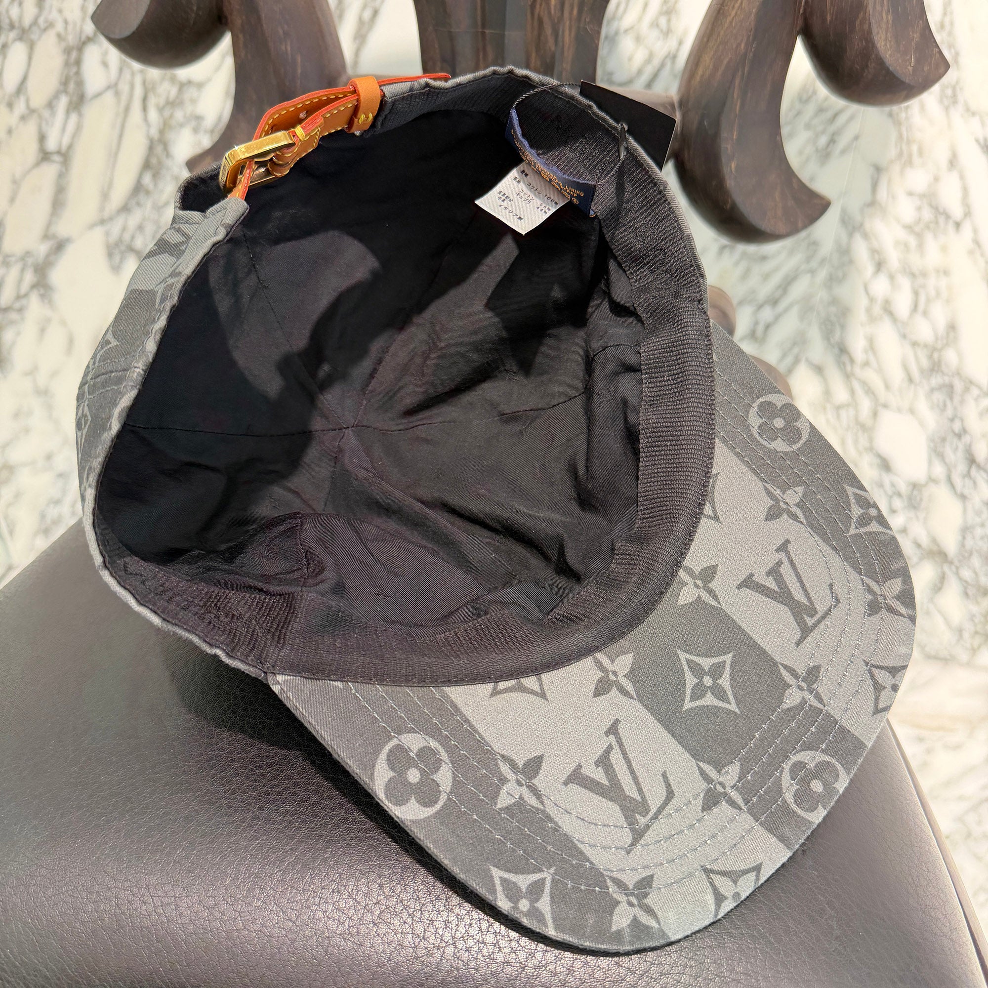 LOUIS VUITTON × NIGO 2022SS LV MADE Stripe Baseball Cap MP3259 Size L ルイヴィトン×ニゴー LV メイド ストライプ ベースボールキャップ サイズL