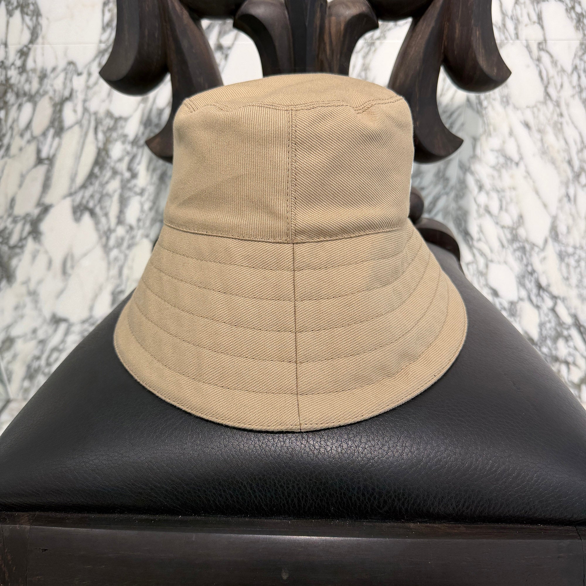 MIU MIU 2024SS Bucket Drill Hat 5HC341 2DXI Size M ミュウミュウ バケット ドリルハット サイズM
